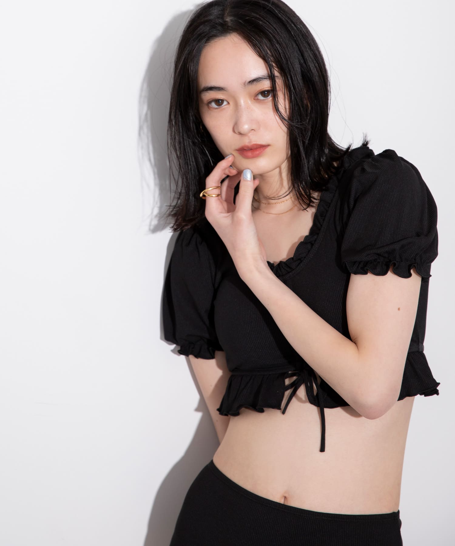 身長：168cm サイズ：one