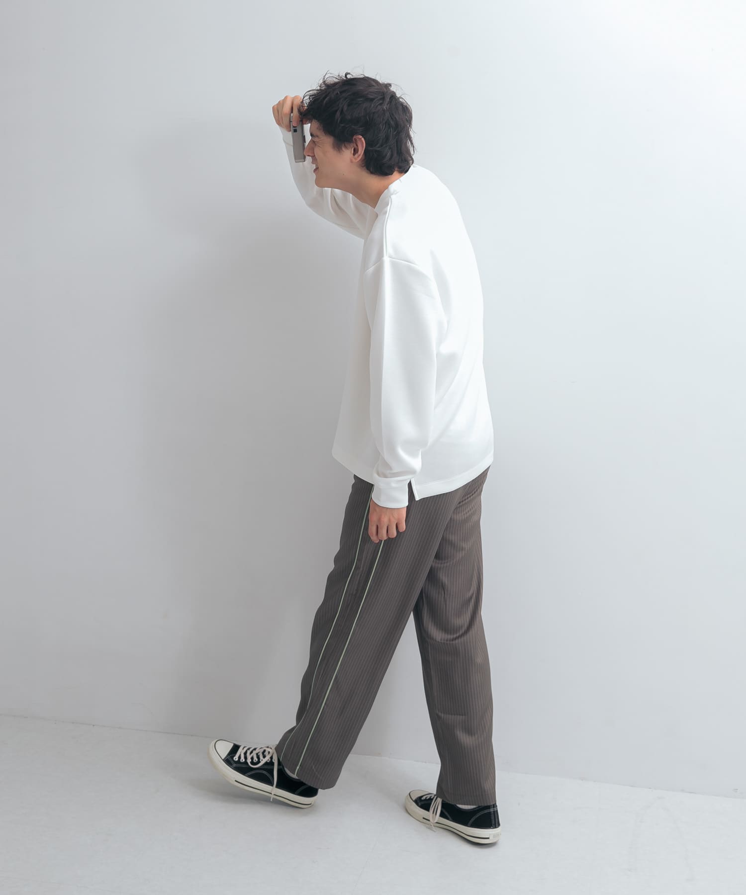 【まんちゃんさん専用！！⠀】 DANTON ダントン ドルマンスリーブシャツ 80/-ツイル