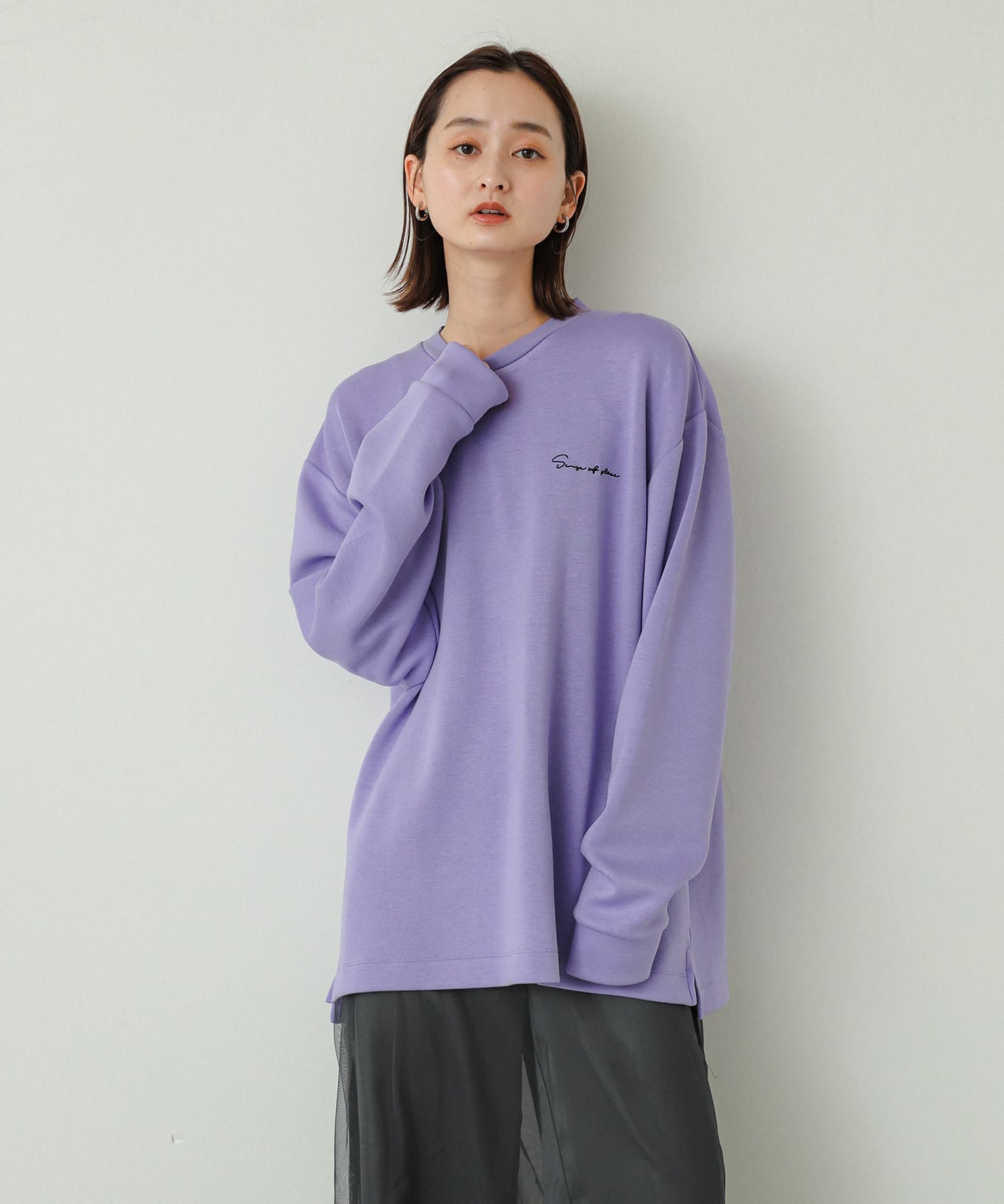 身長：169cm サイズ：L