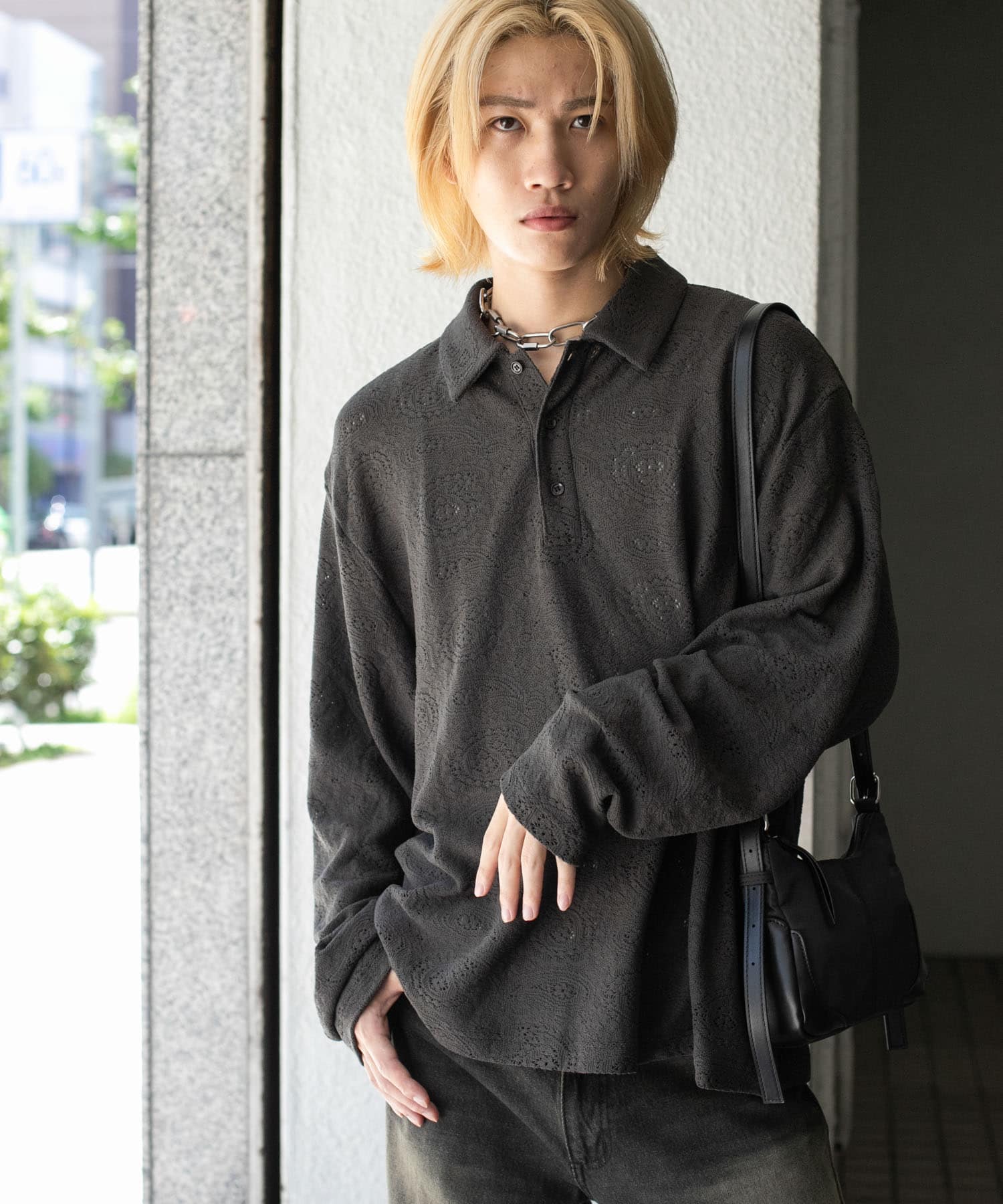 身長：176cm サイズ：L