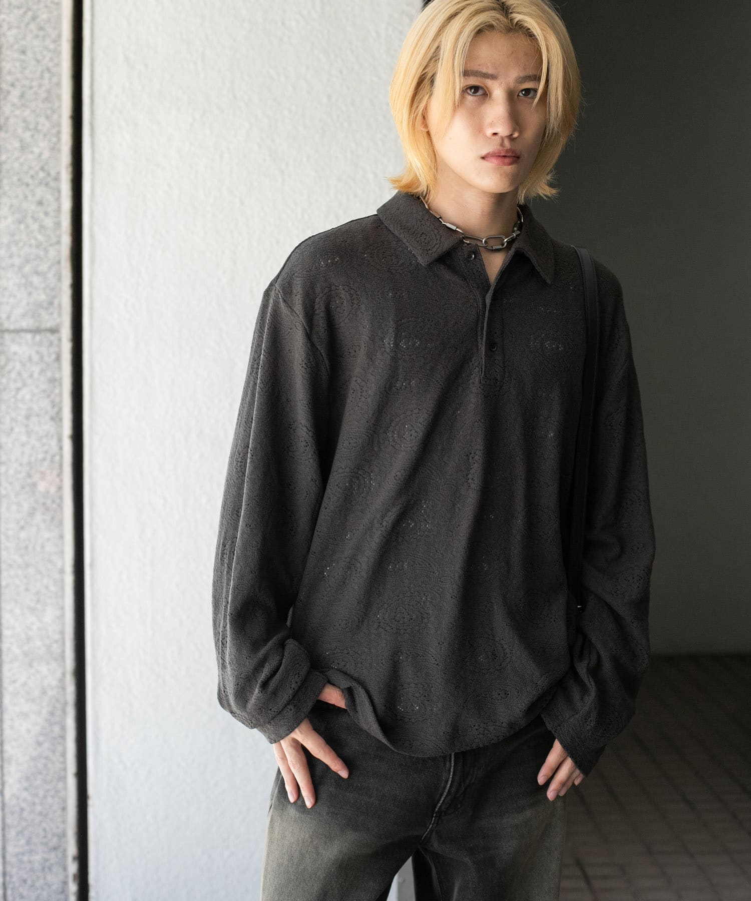 身長：176cm サイズ：L