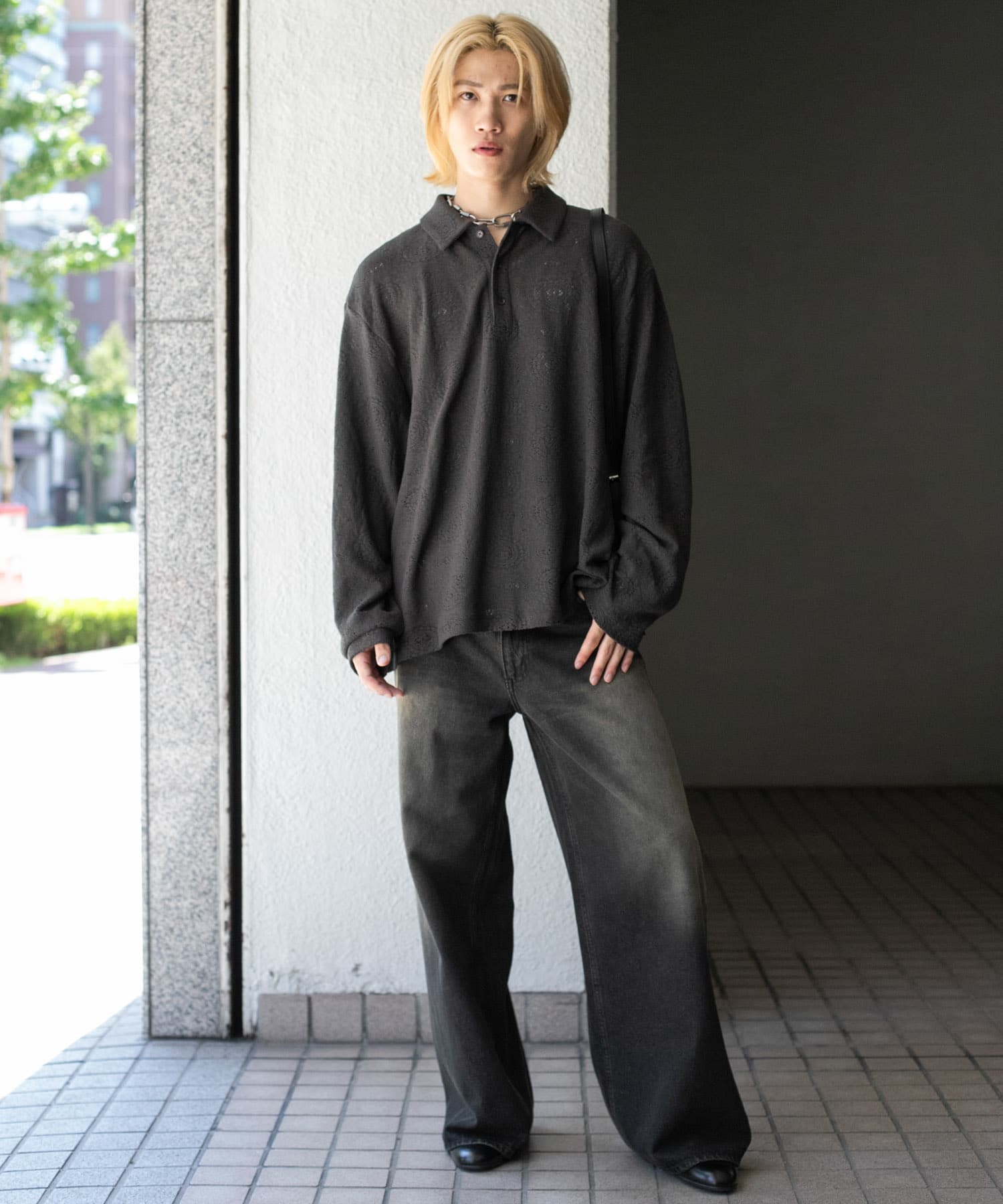 身長：176cm サイズ：L