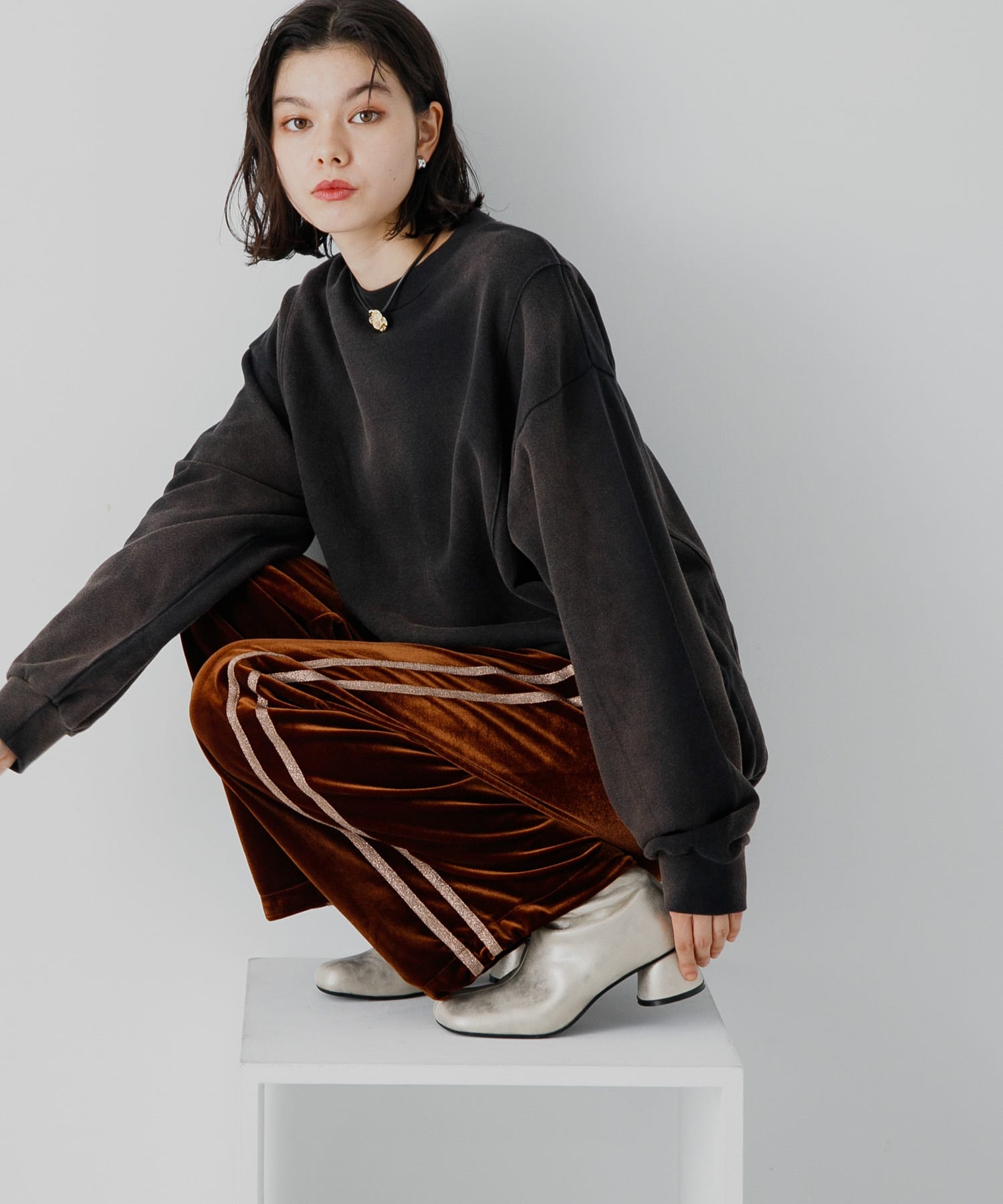 身長：168cm サイズ：L