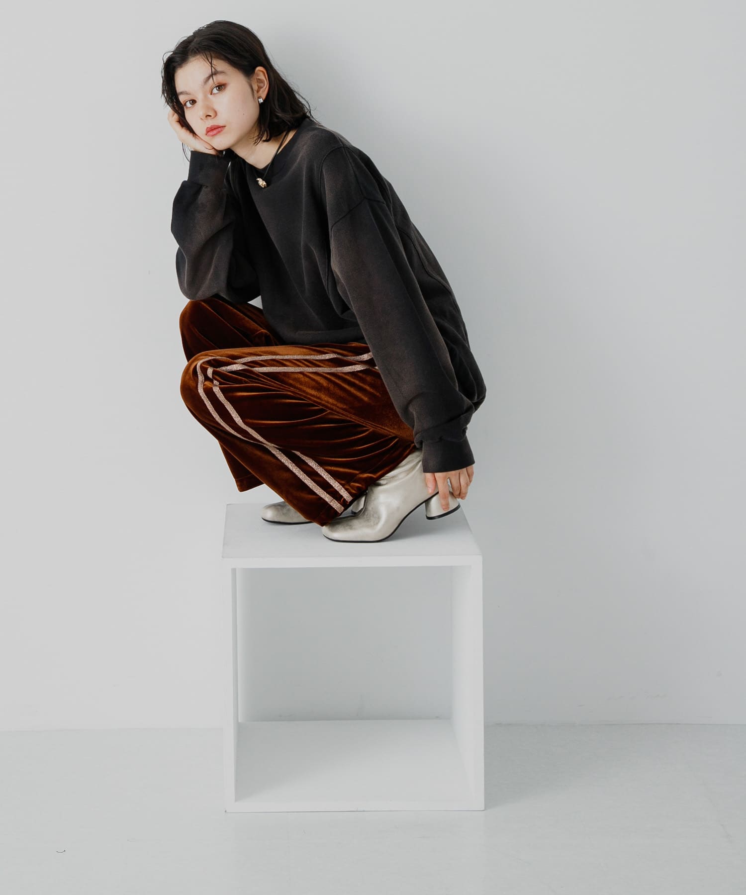 身長：168cm サイズ：L