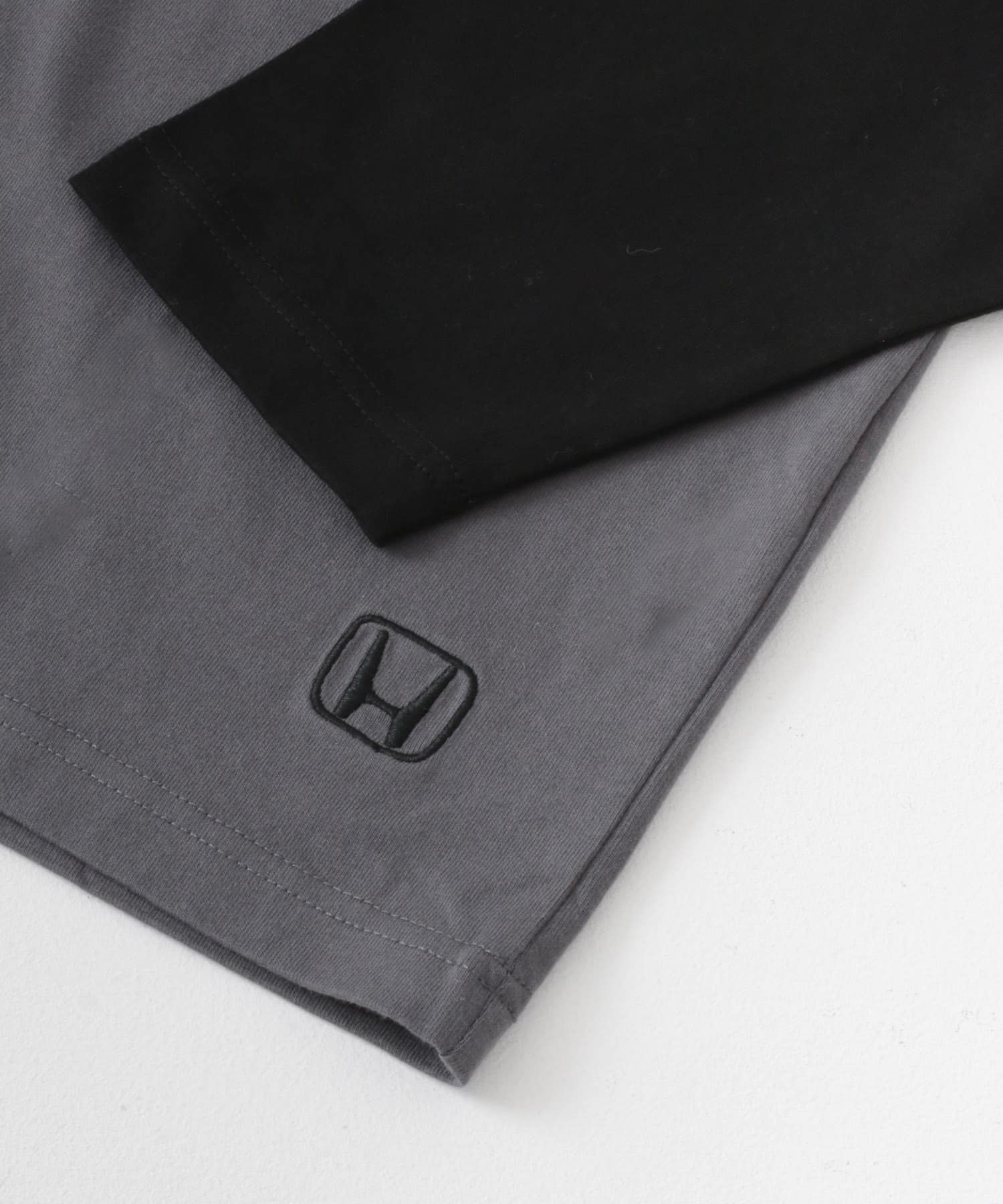 HONDA Raglan Long-Sleeve T-shirts CHARCOAL M