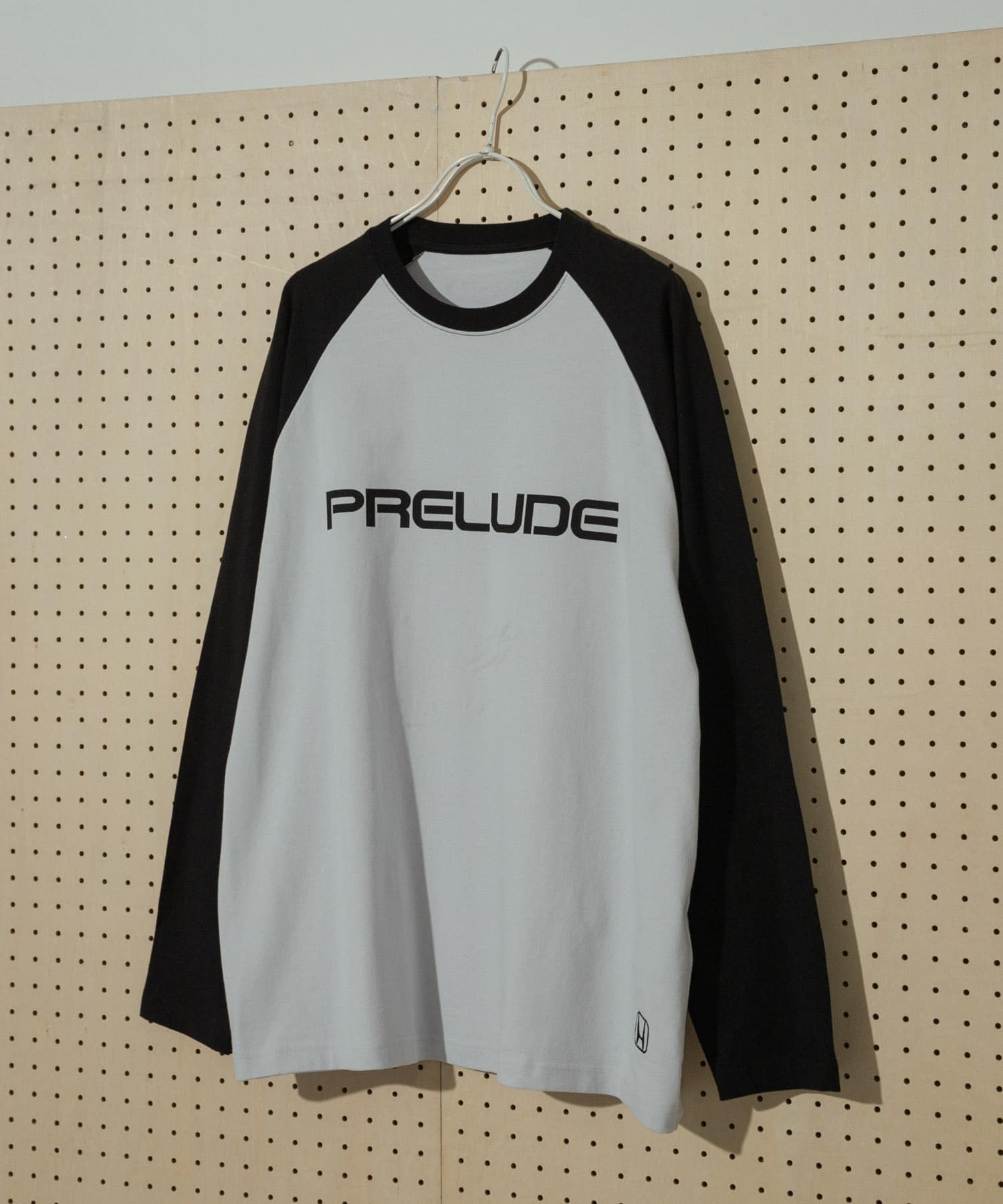 HONDA Raglan Long-Sleeve T-shirts L.GRAY M