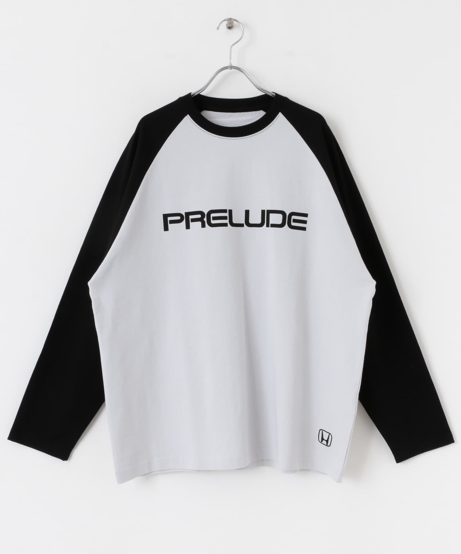 HONDA Raglan Long-Sleeve T-shirts L.GRAY M