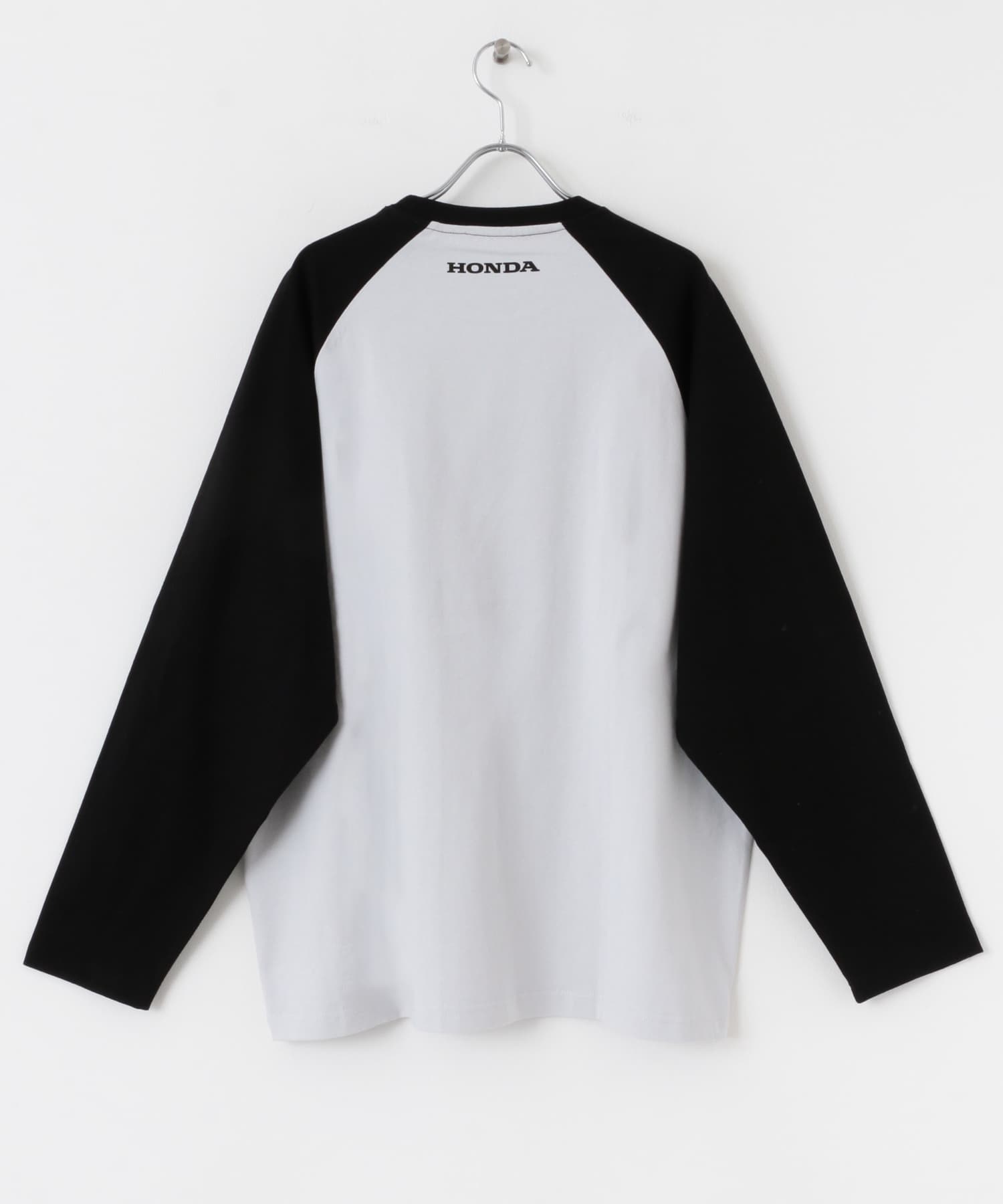 HONDA Raglan Long-Sleeve T-shirts L.GRAY M