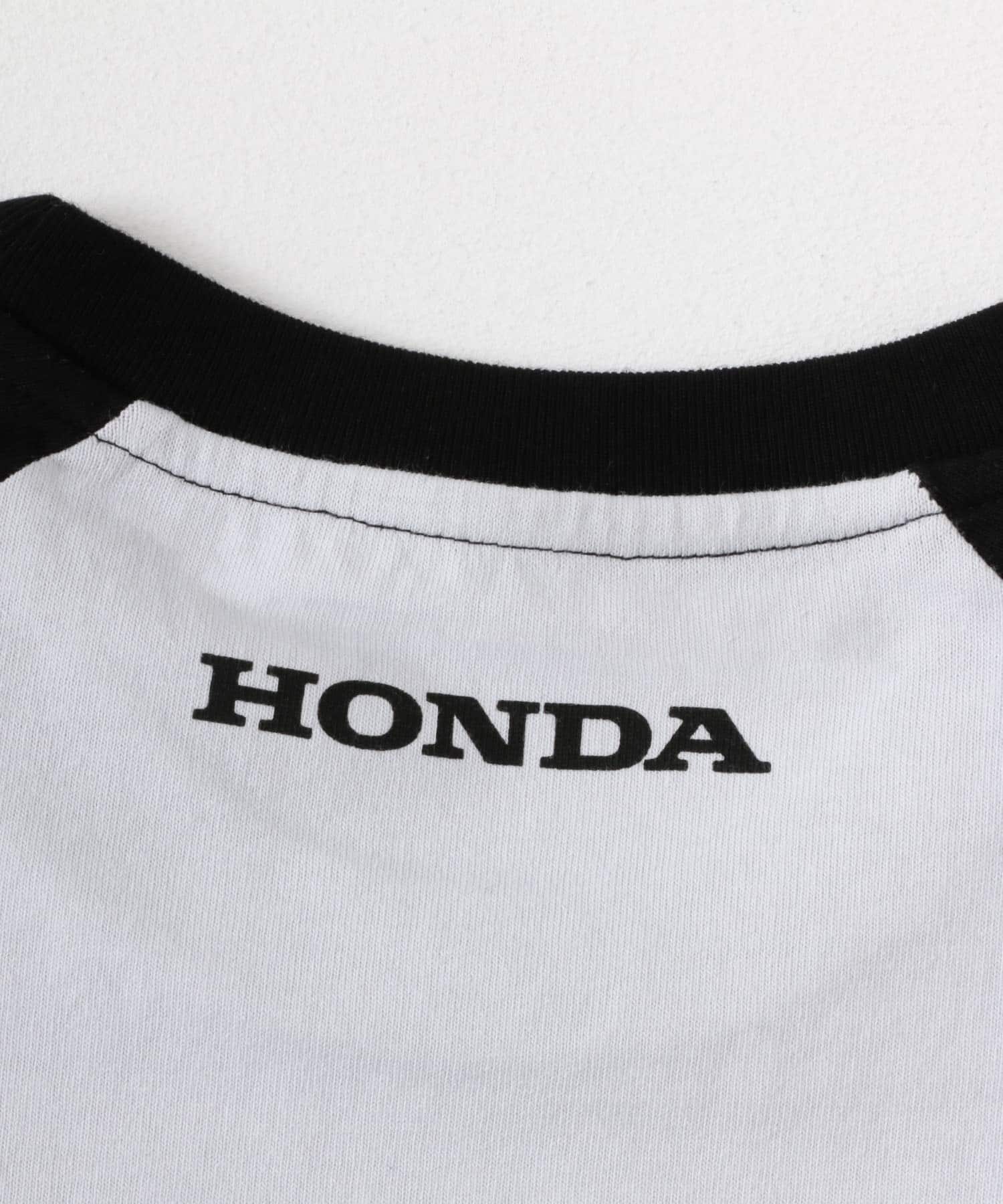 HONDA Raglan Long-Sleeve T-shirts L.GRAY M