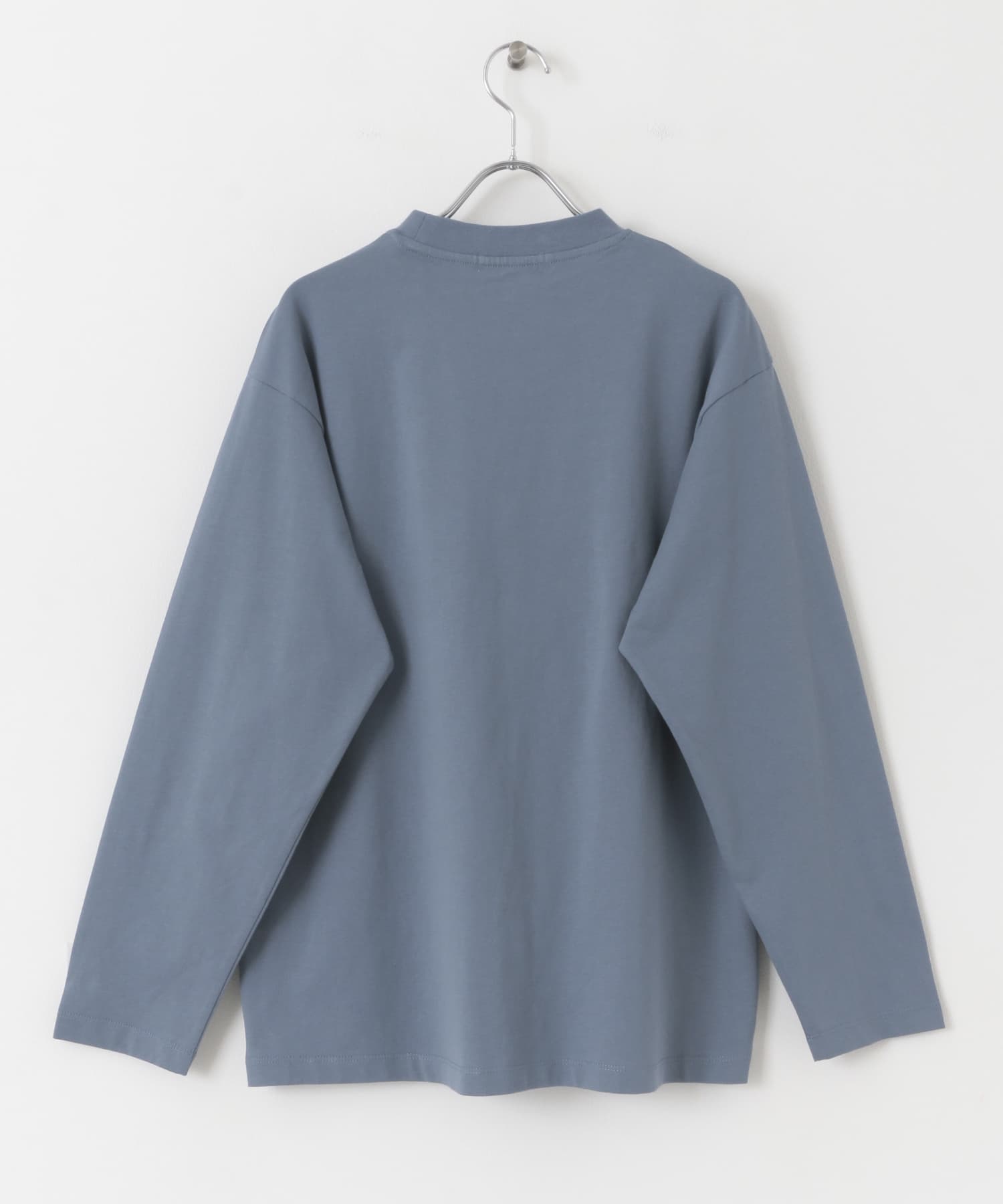 standard ロングスリーブカットソー BLUE M