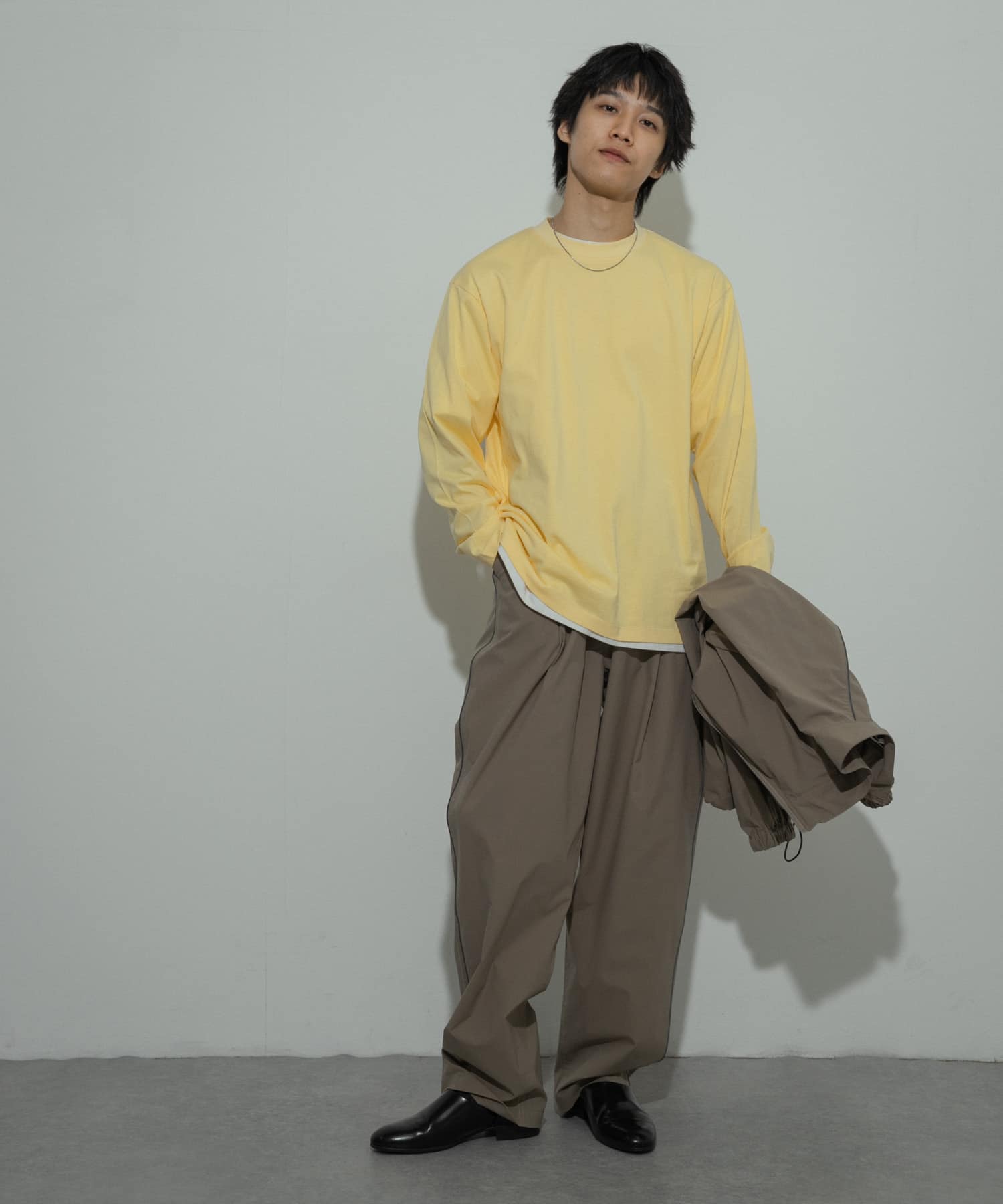 standard ロングスリーブカットソー(M YELLOW): トップス｜URBAN