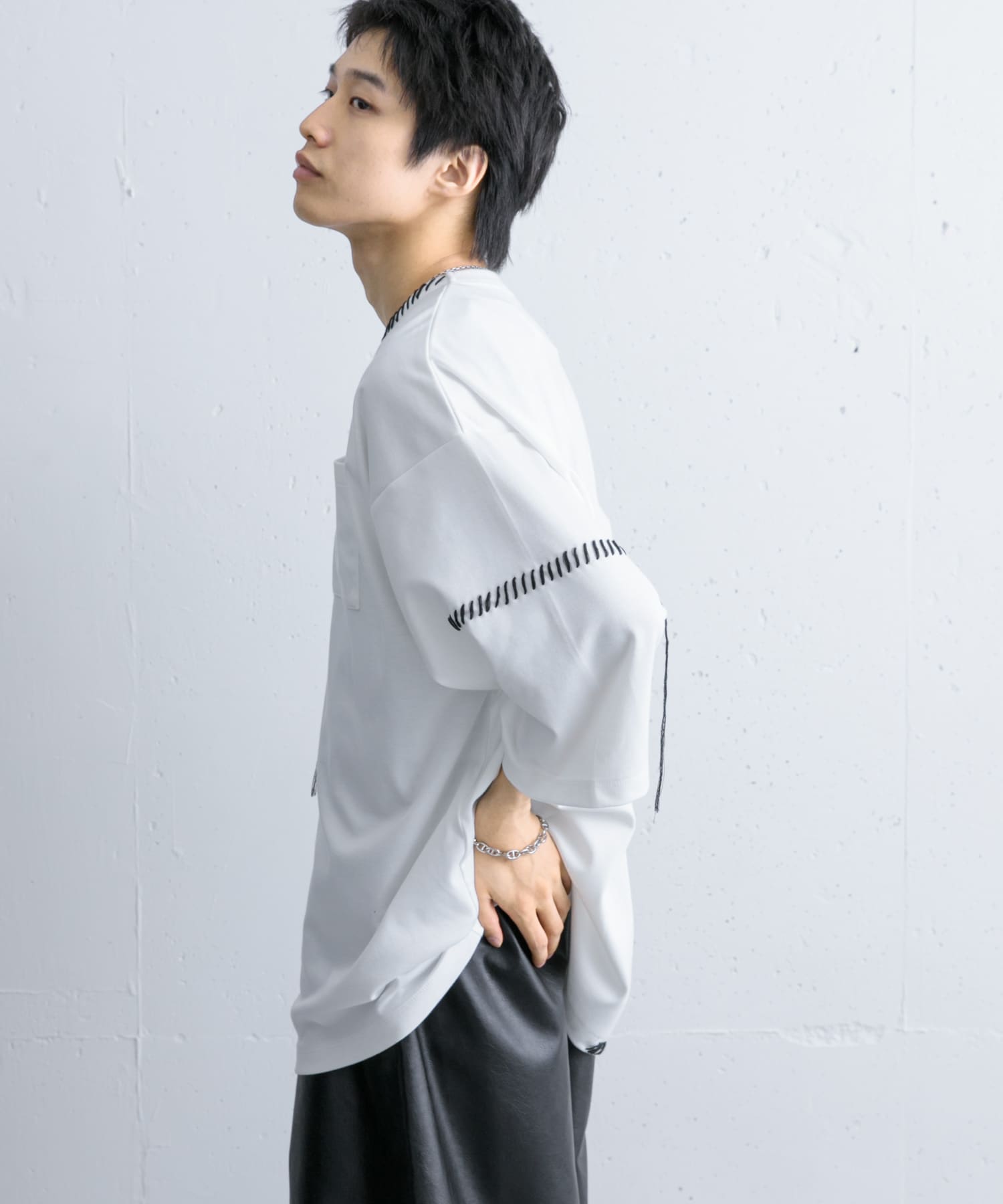 身長：172cm サイズ：L