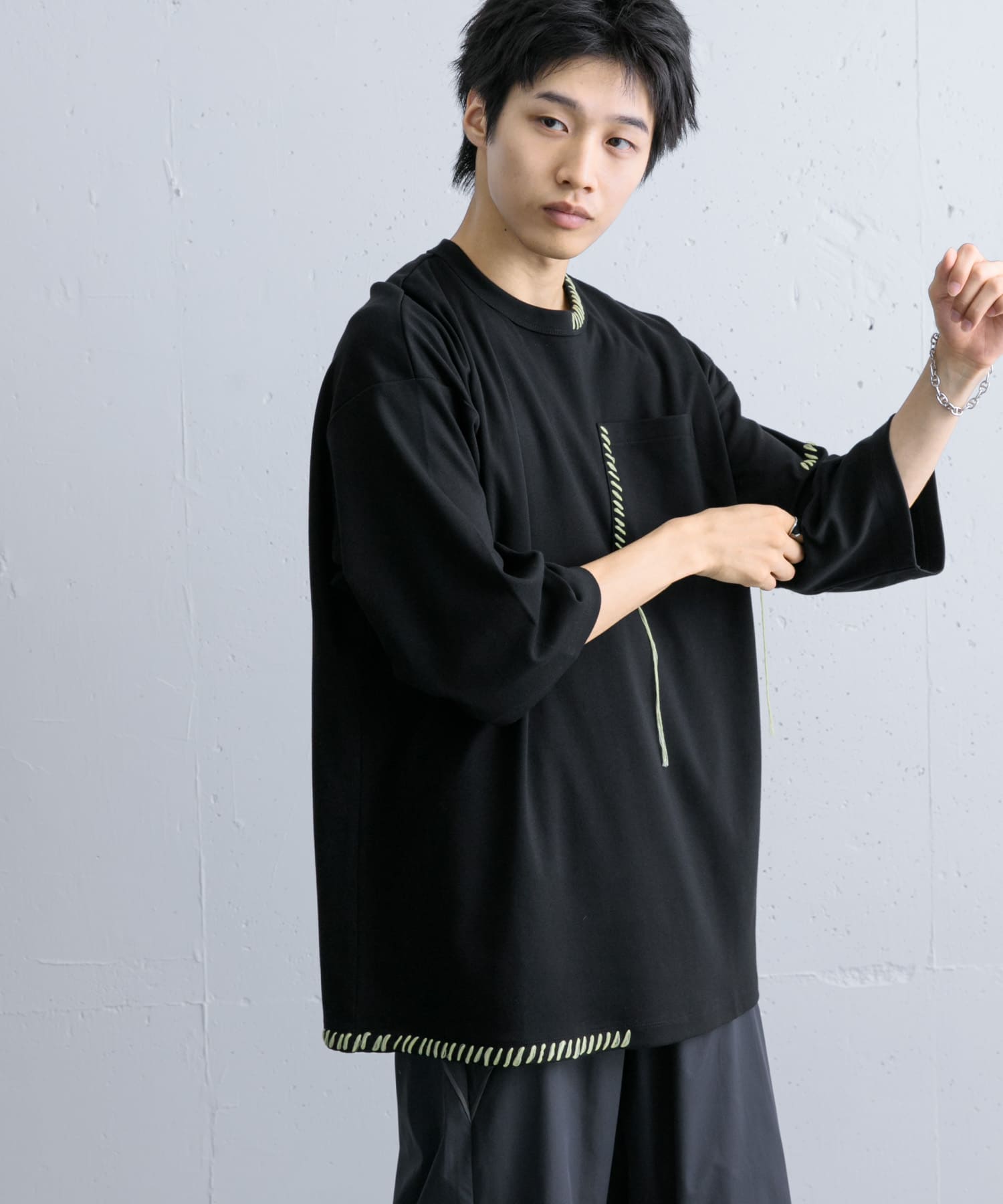 身長：172cm サイズ：L