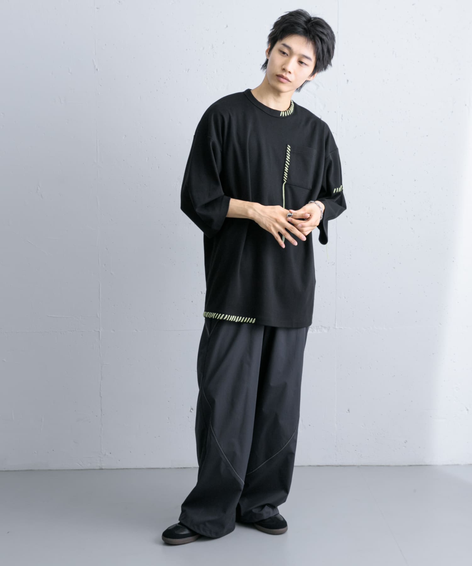 身長：172cm サイズ：L