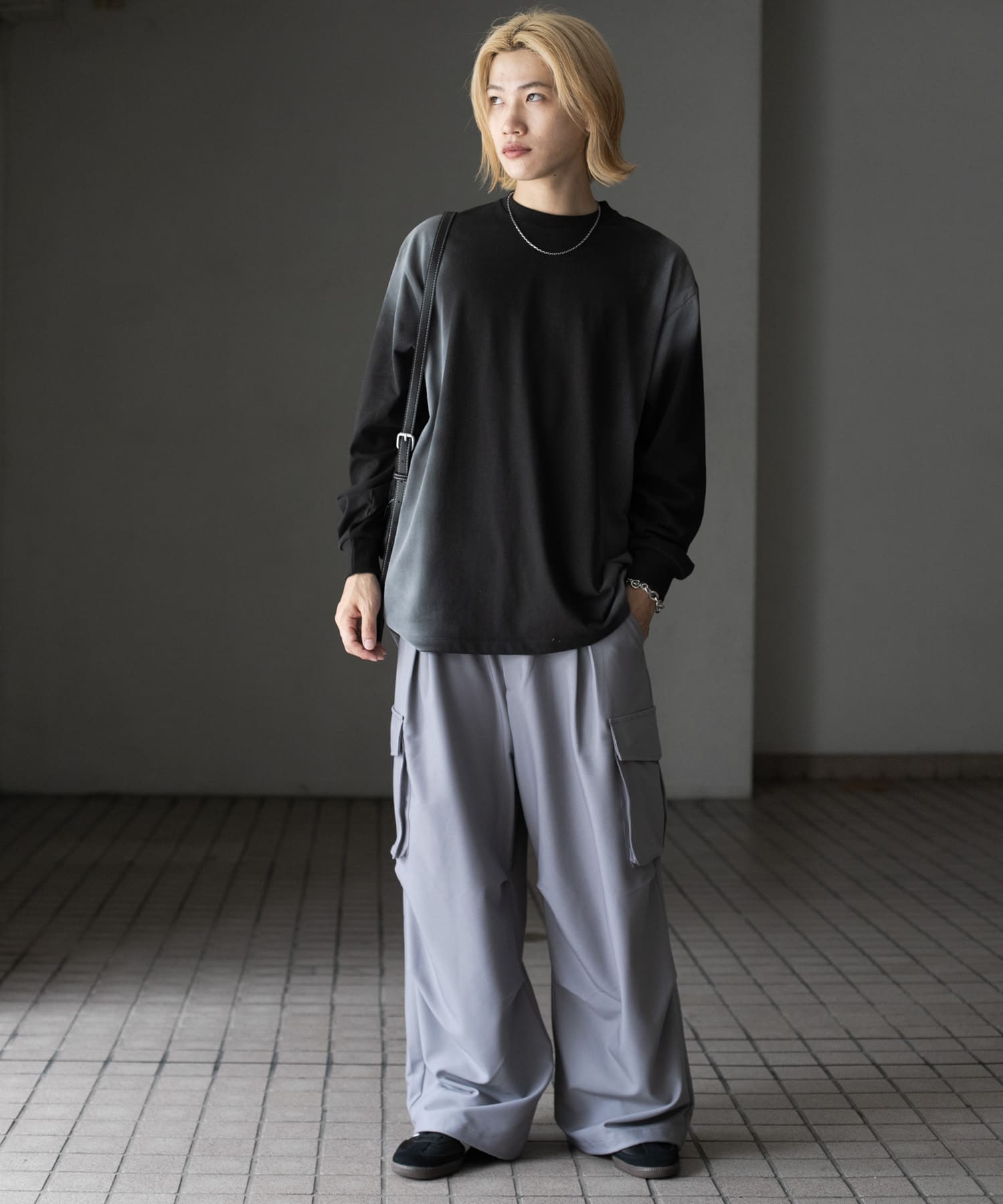 身長：176cm サイズ：L