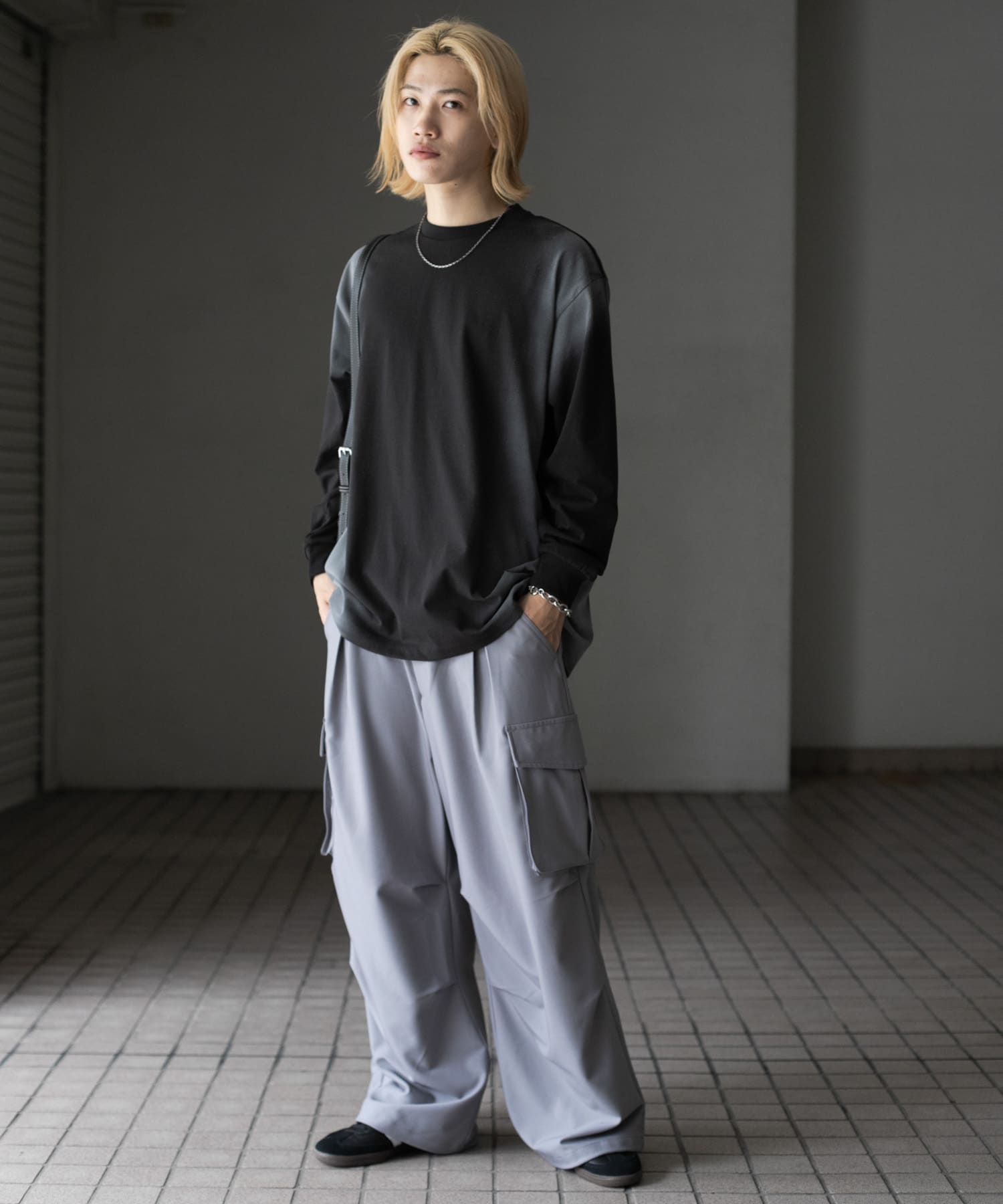 身長：176cm サイズ：L