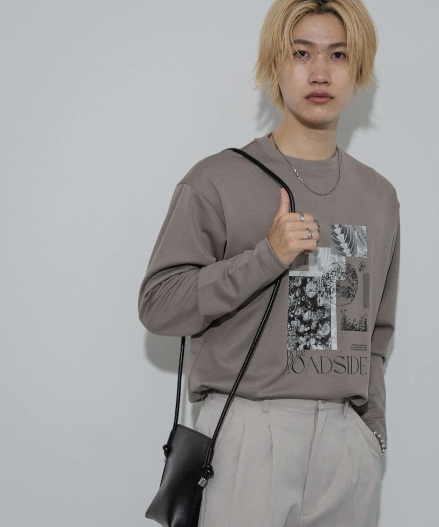 身長：176cm サイズ：L