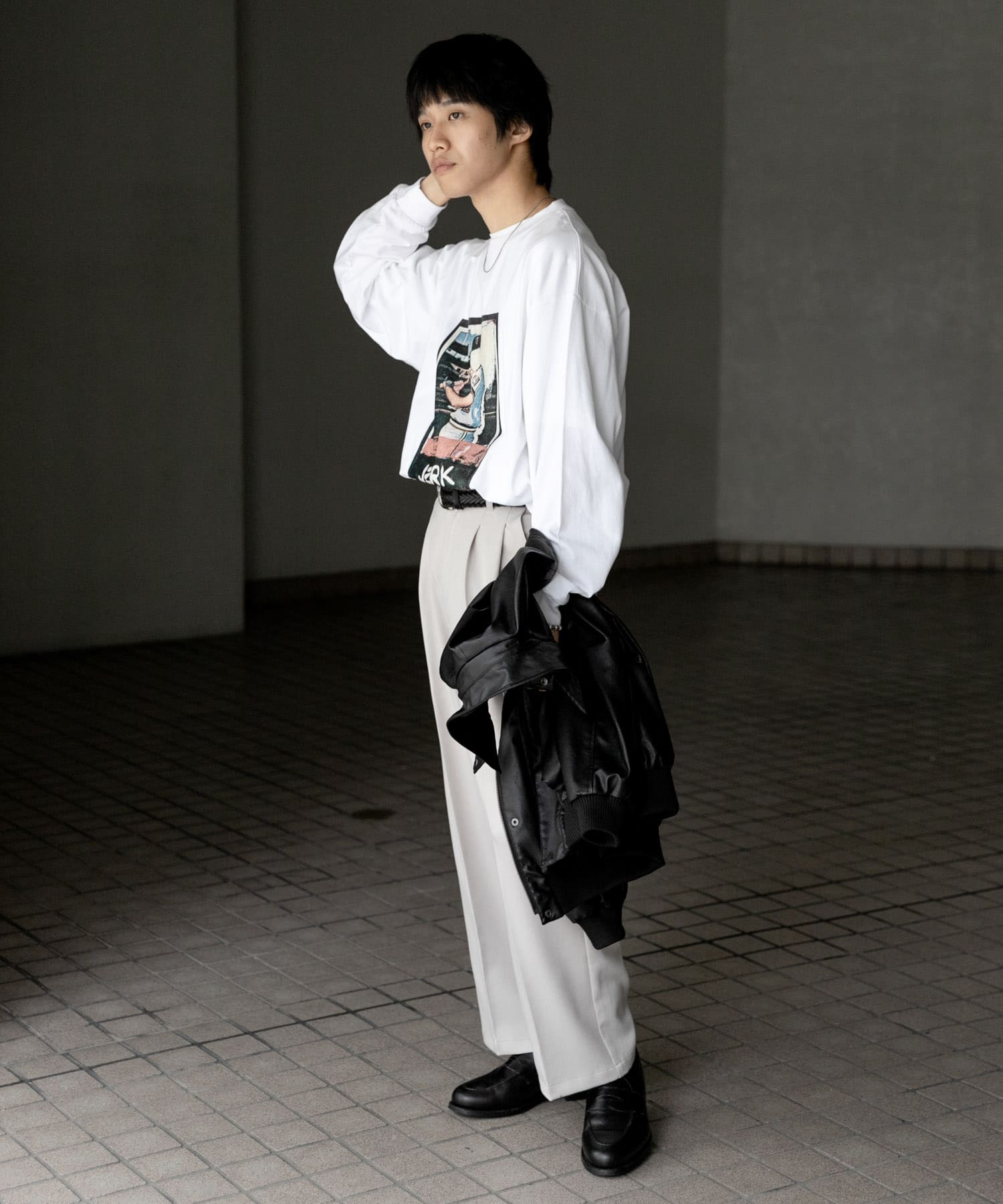 身長：172cm サイズ：L