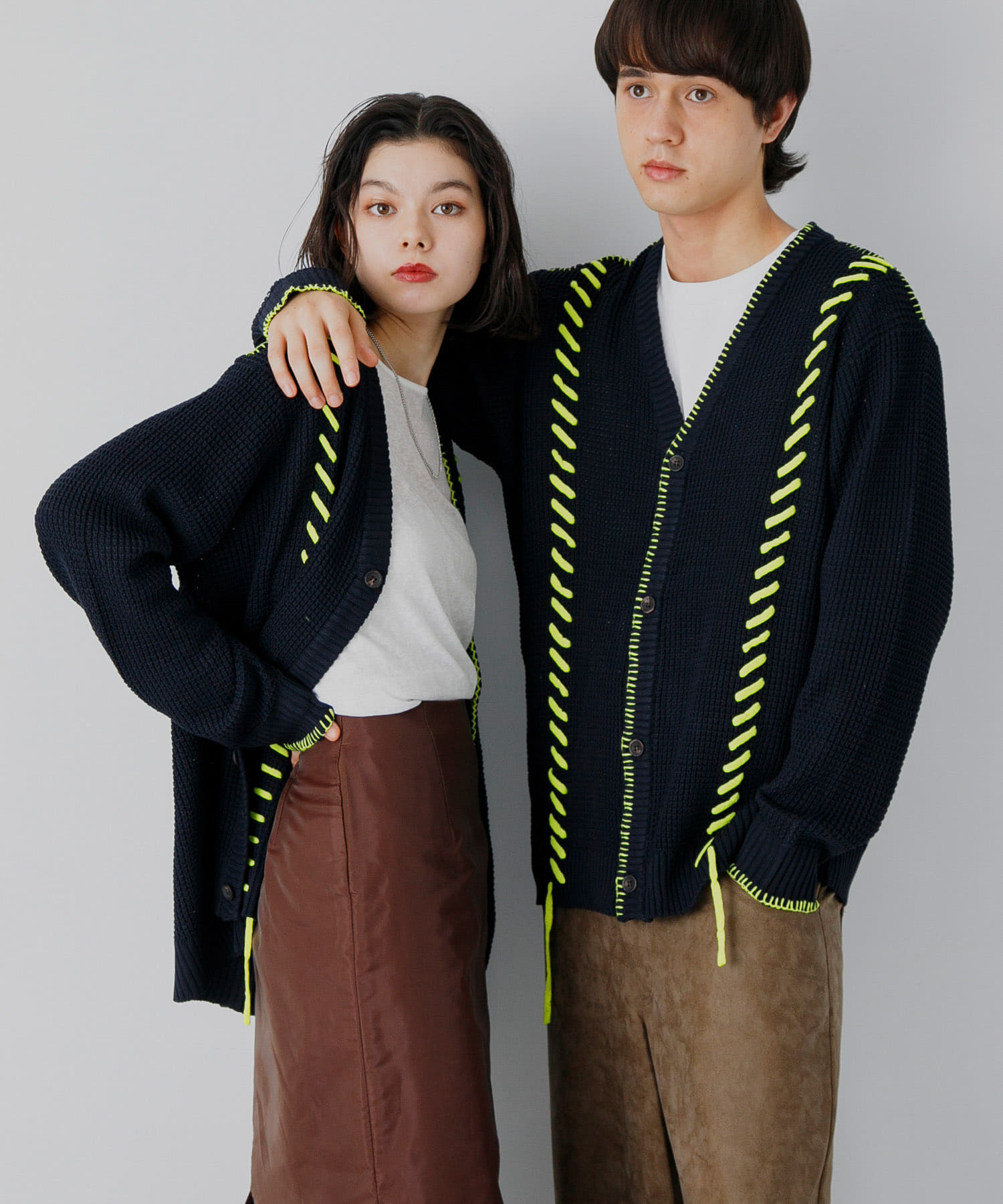 身長：184cm サイズ：L / 身長：168cm サイズ：M