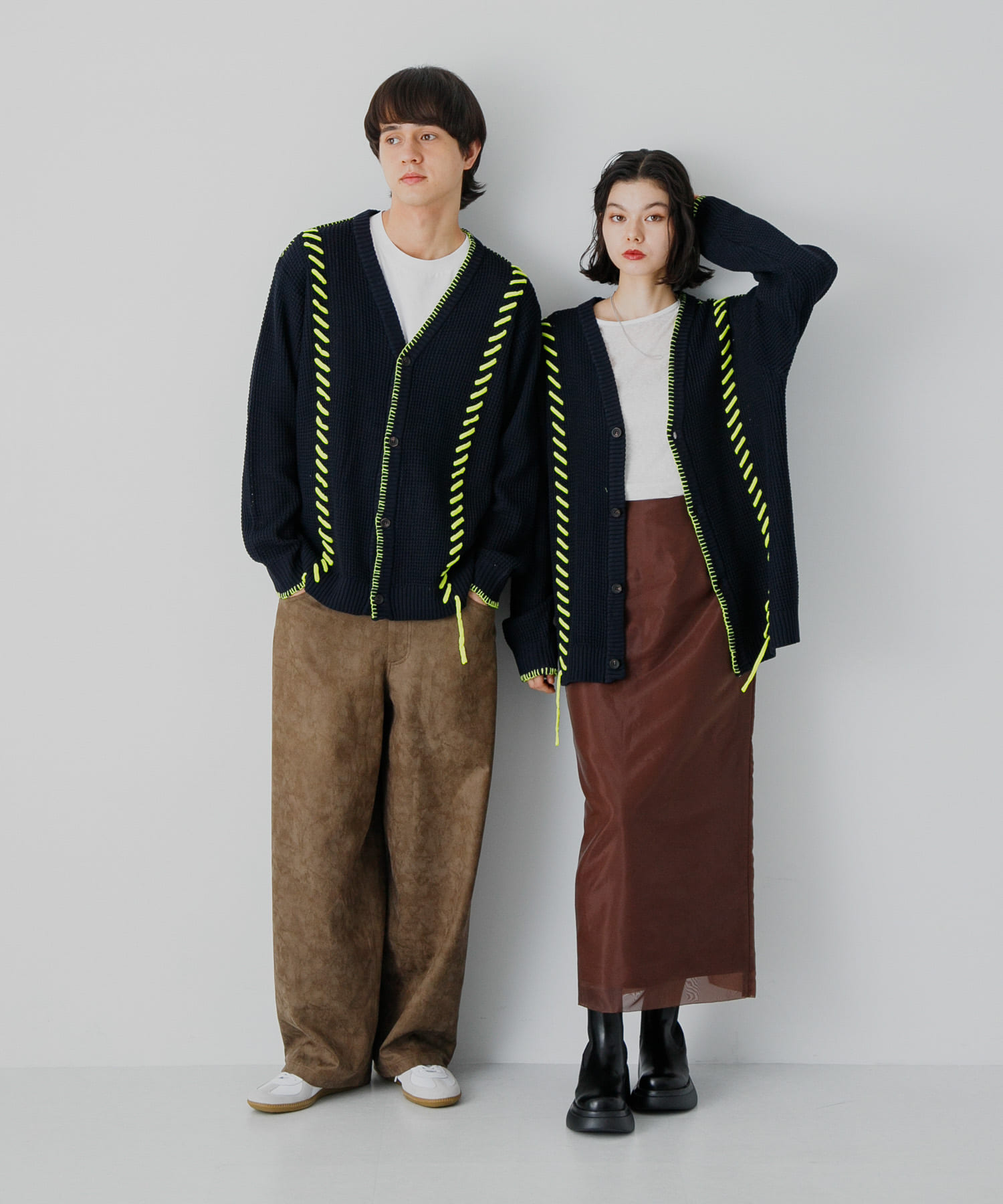 身長：184cm サイズ：L / 身長：168cm サイズ：M