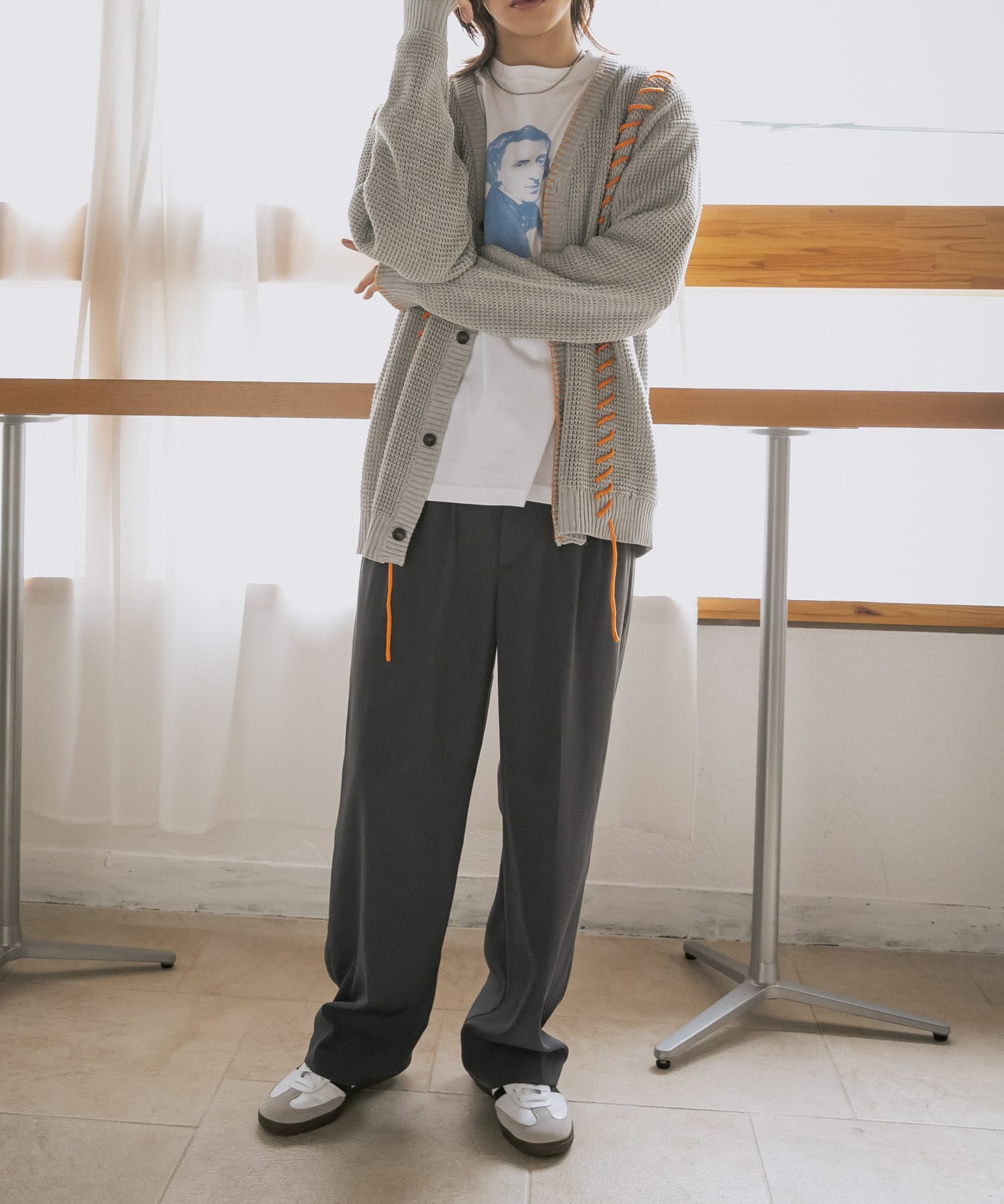 身長：176cm サイズ：L