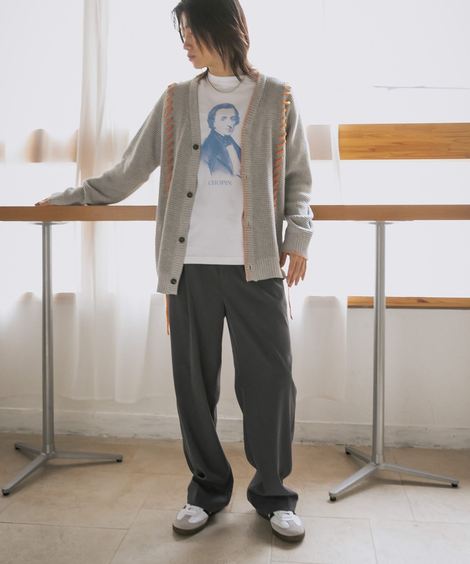 身長：176cm サイズ：L