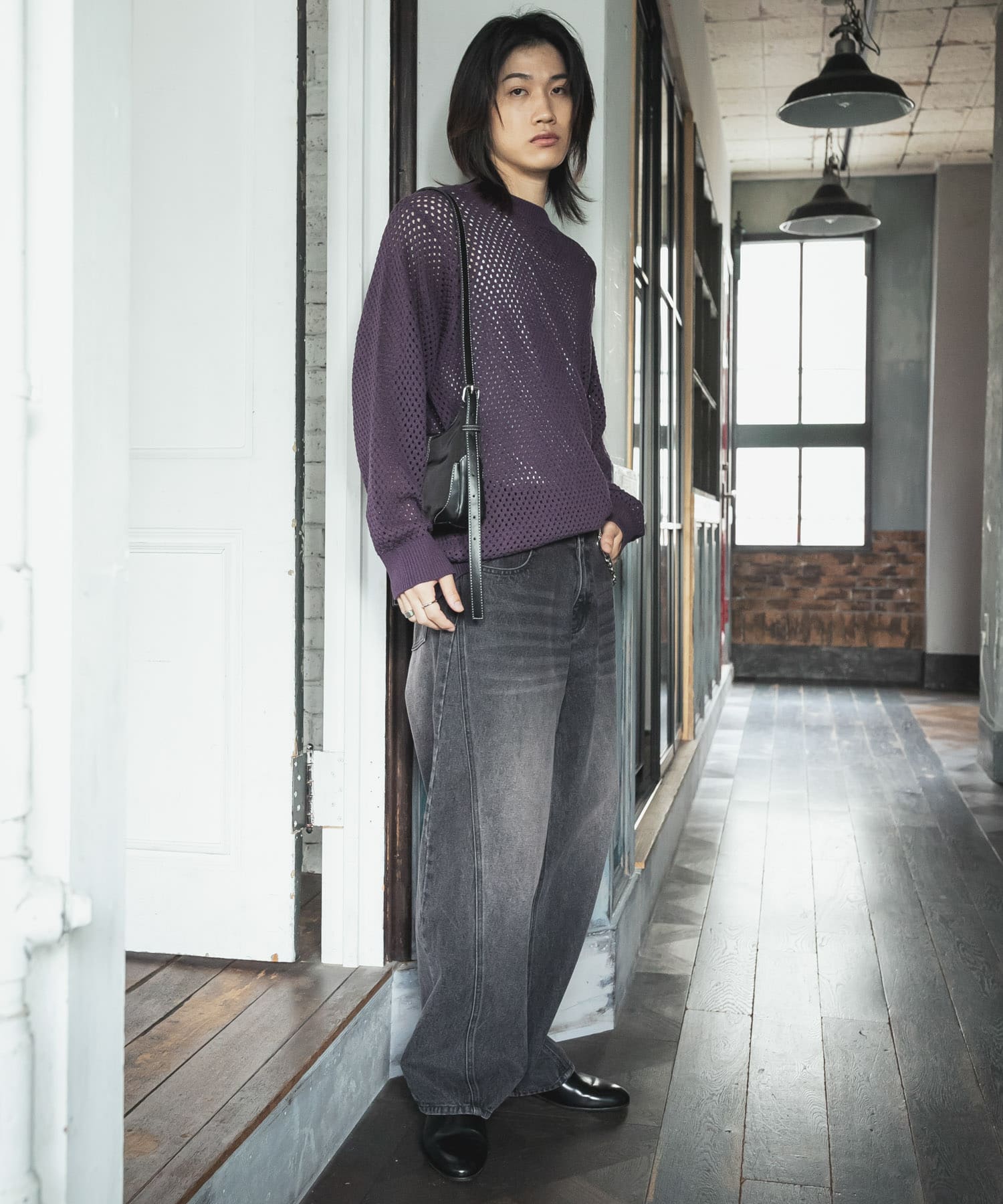 身長：176cm サイズ：L