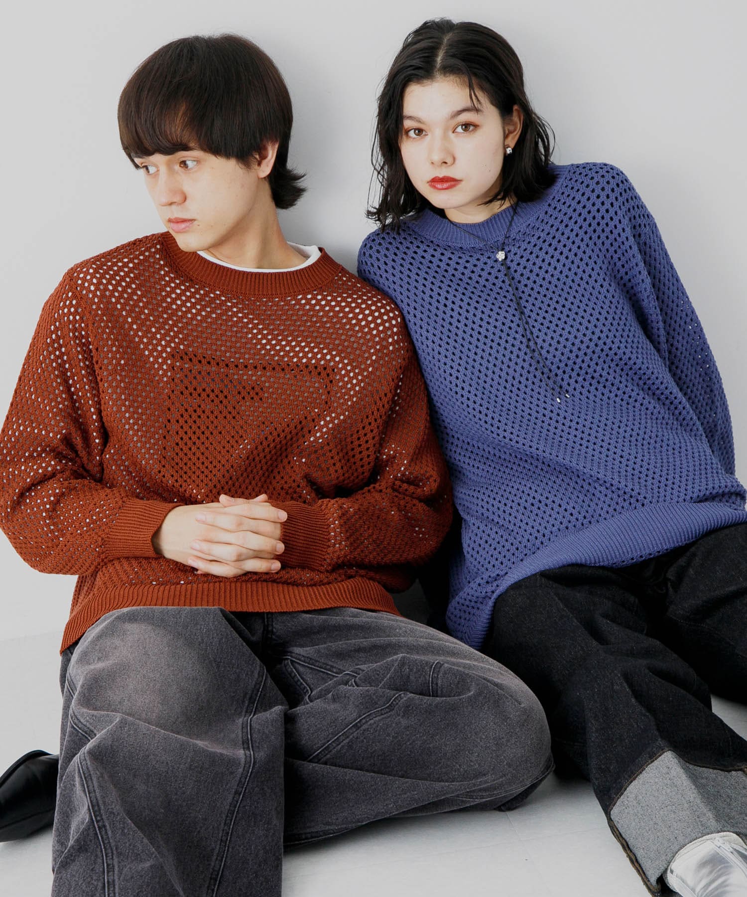 身長：184cm サイズ：L / 身長：168cm サイズ：M