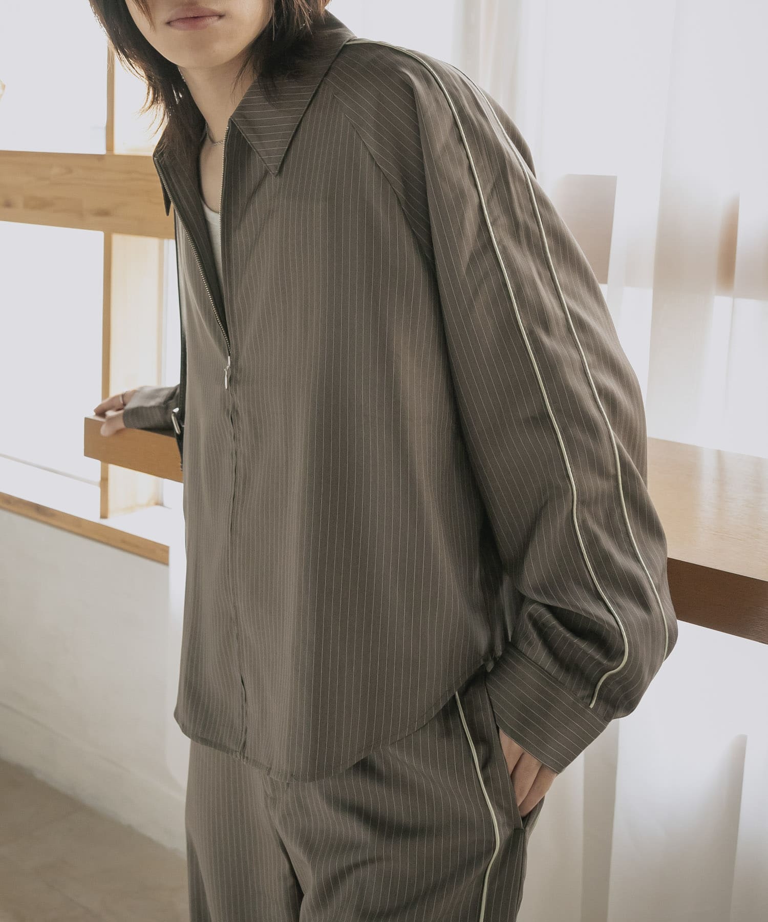 身長：176cm サイズ：L