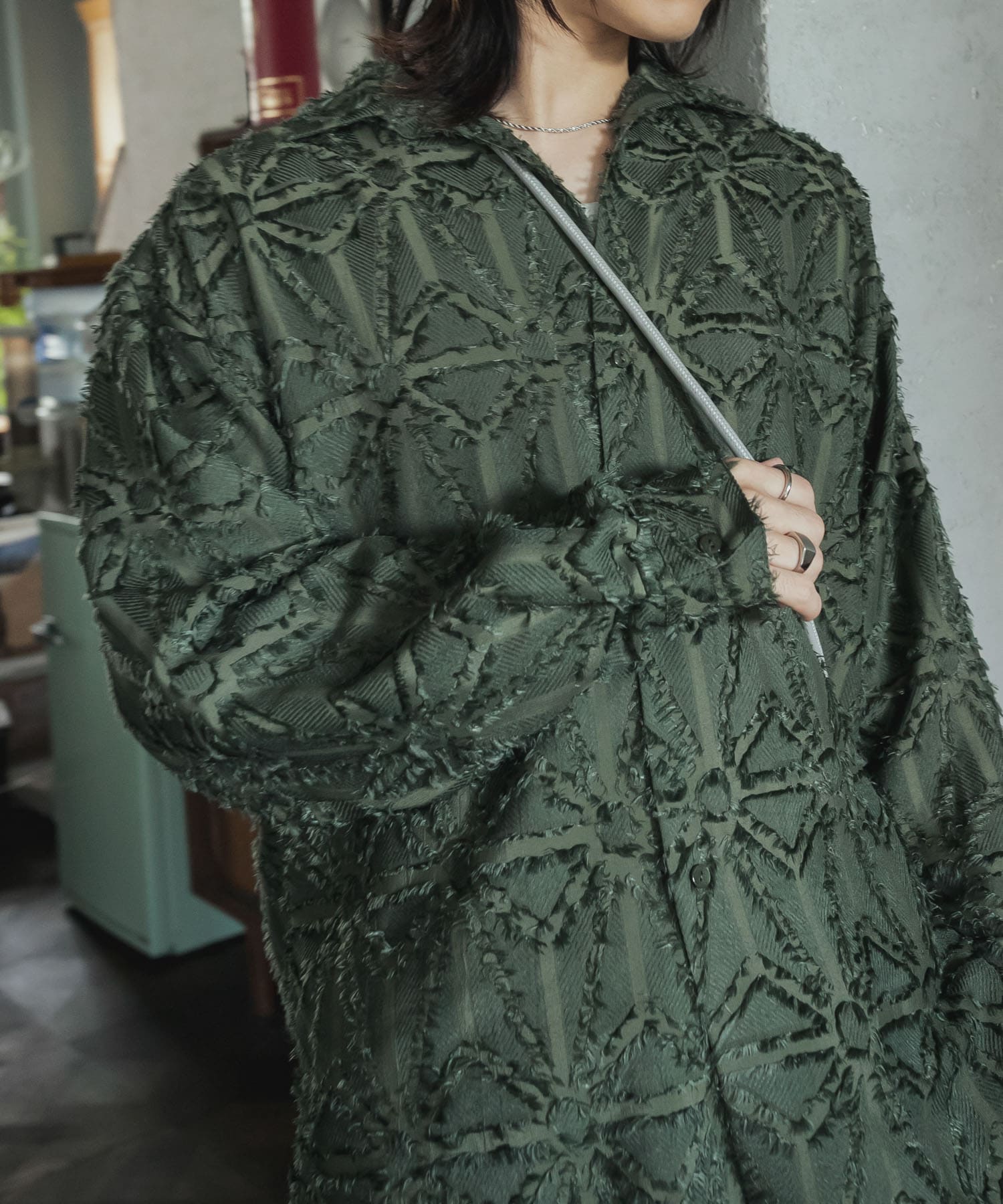 身長：176cm サイズ：L