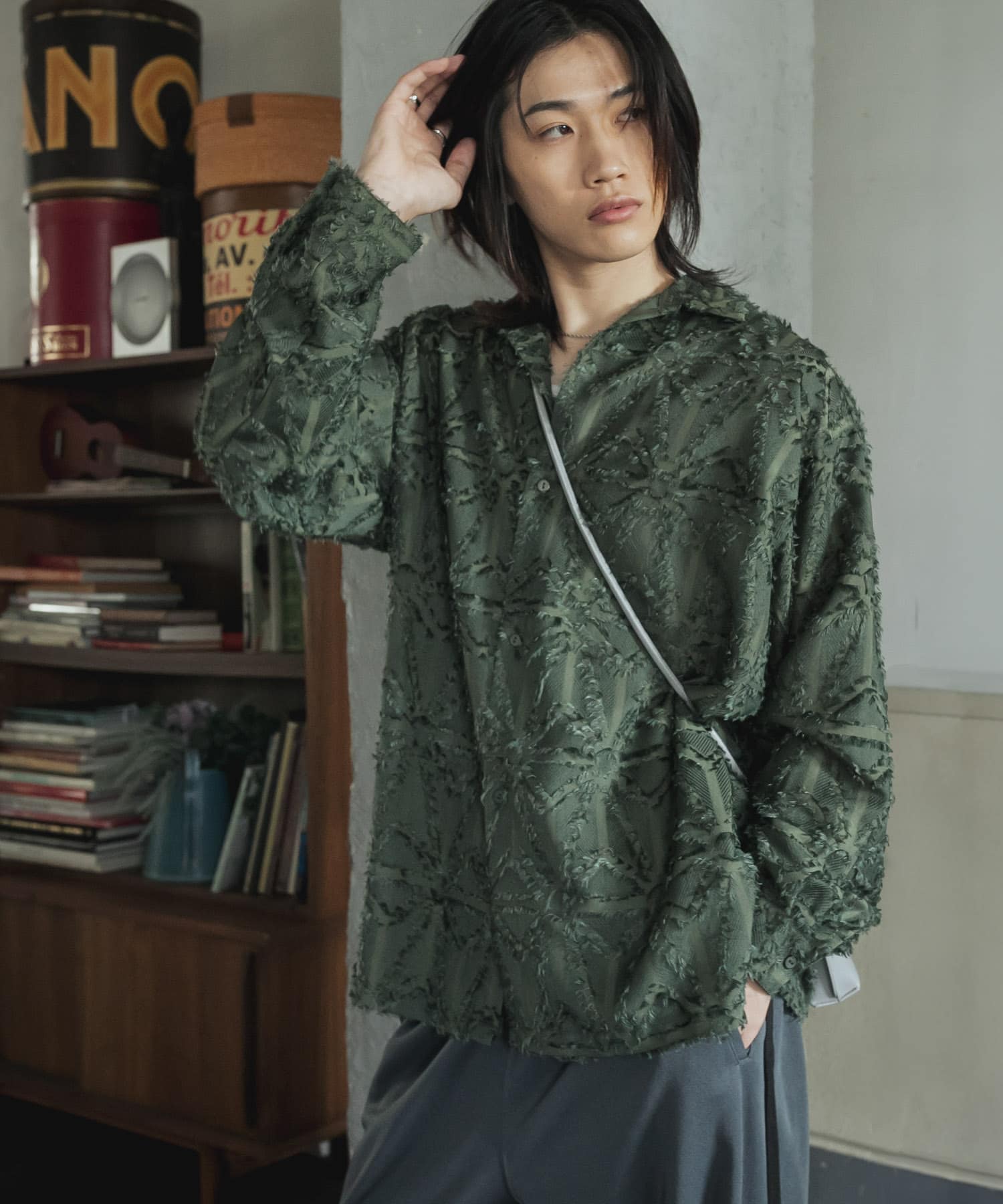 身長：176cm サイズ：L