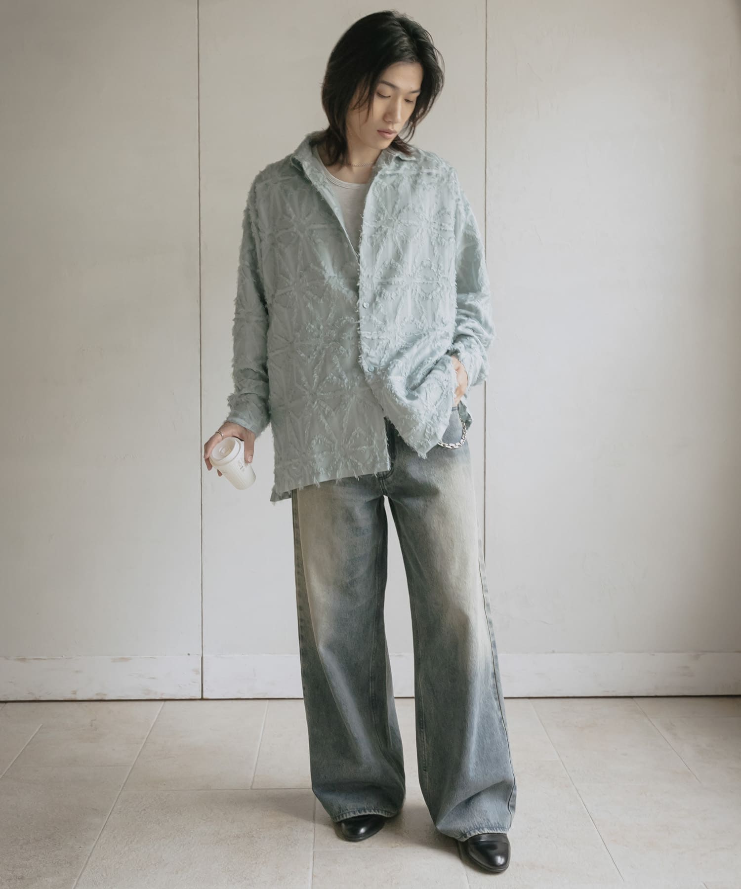 身長：176cm サイズ：L