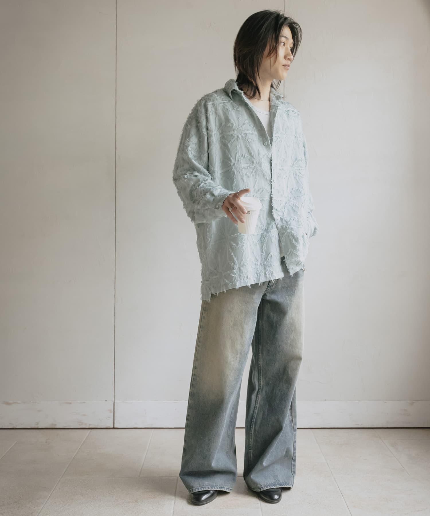 身長：176cm サイズ：L