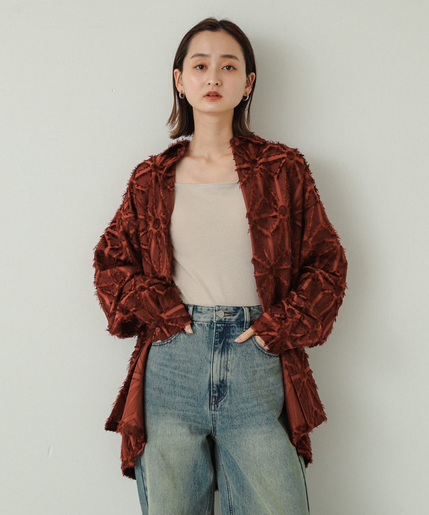 身長：169cm サイズ：L