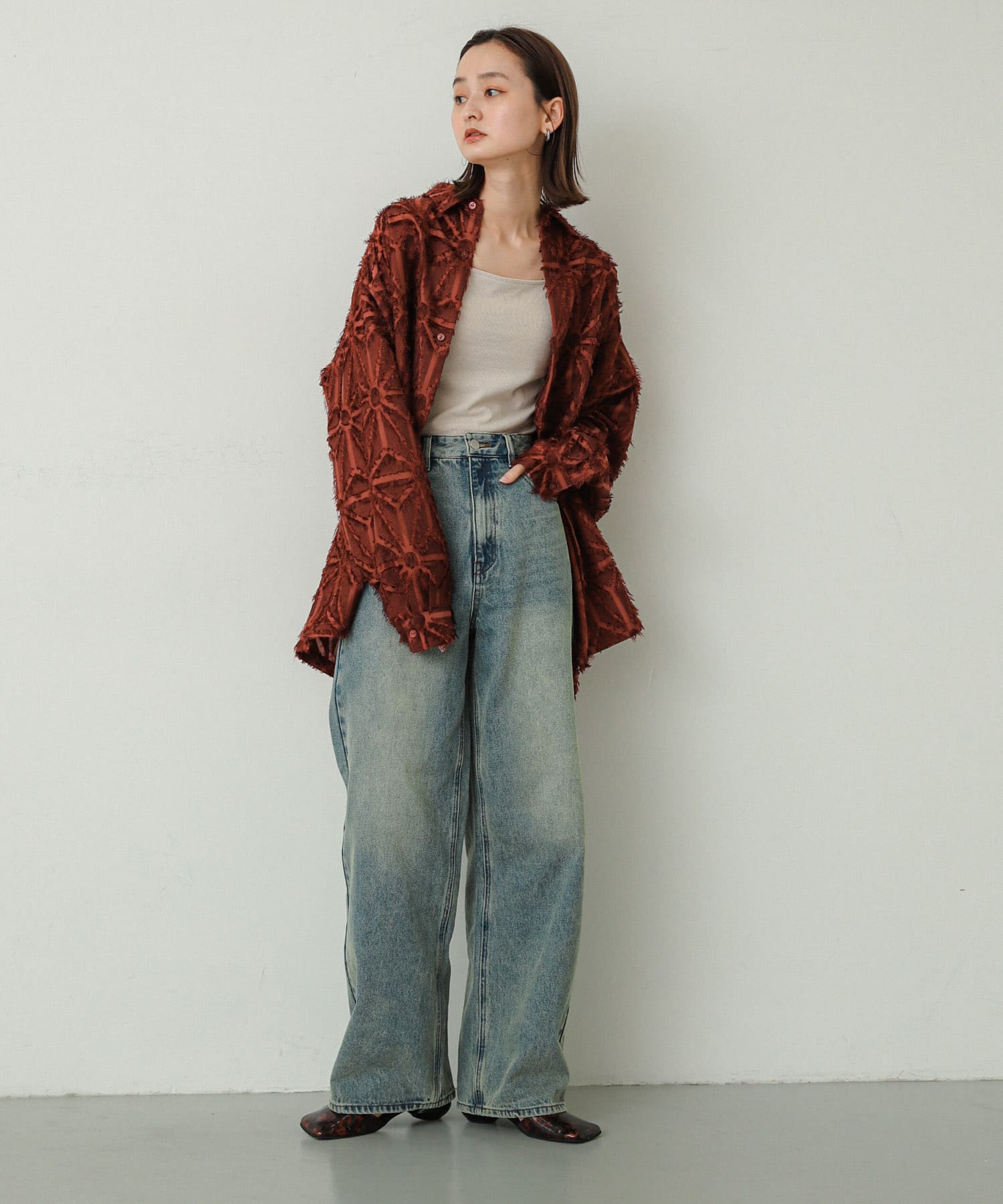 身長：169cm サイズ：L