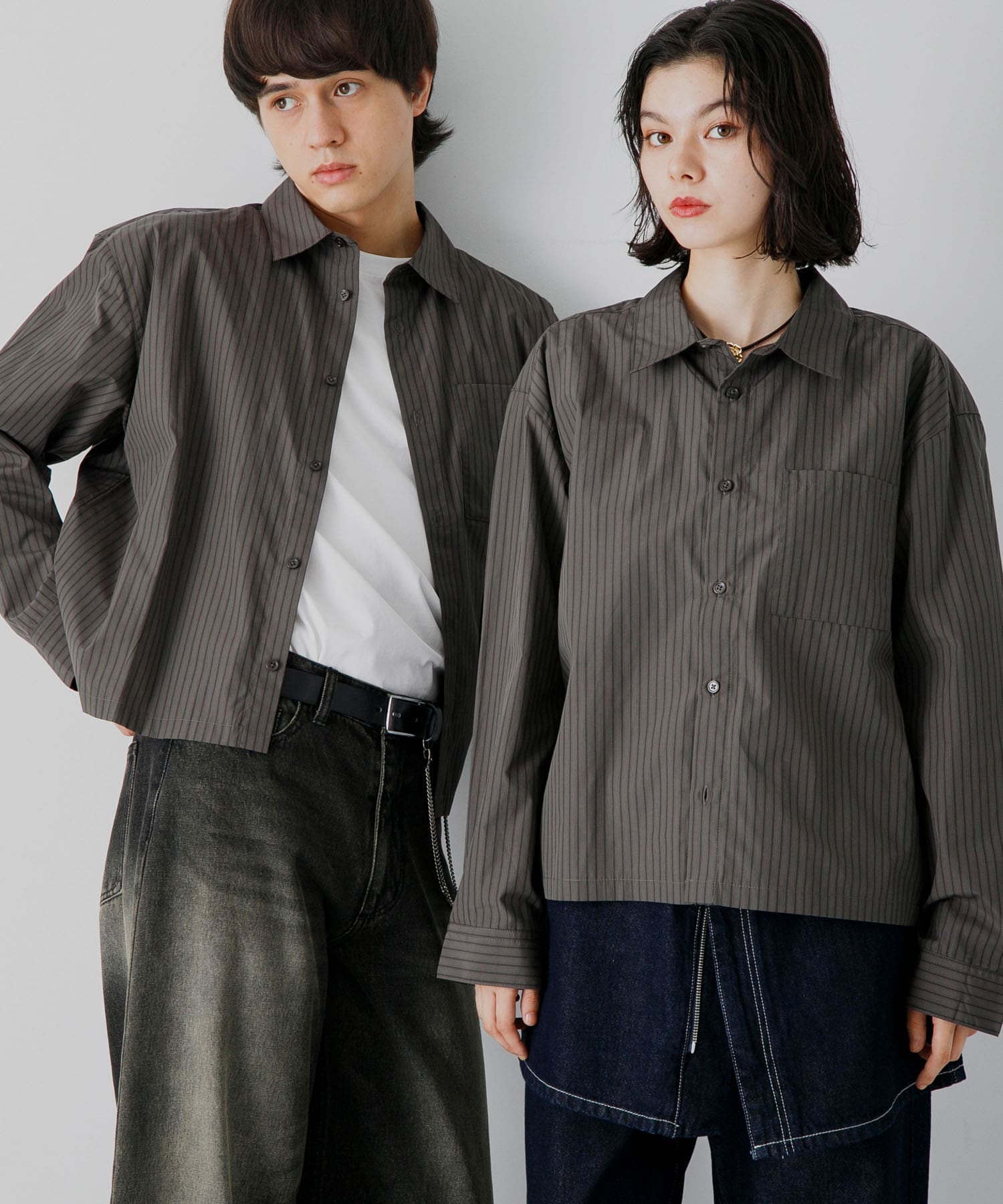 身長：184cm サイズ：L / 身長：168cm サイズ：M