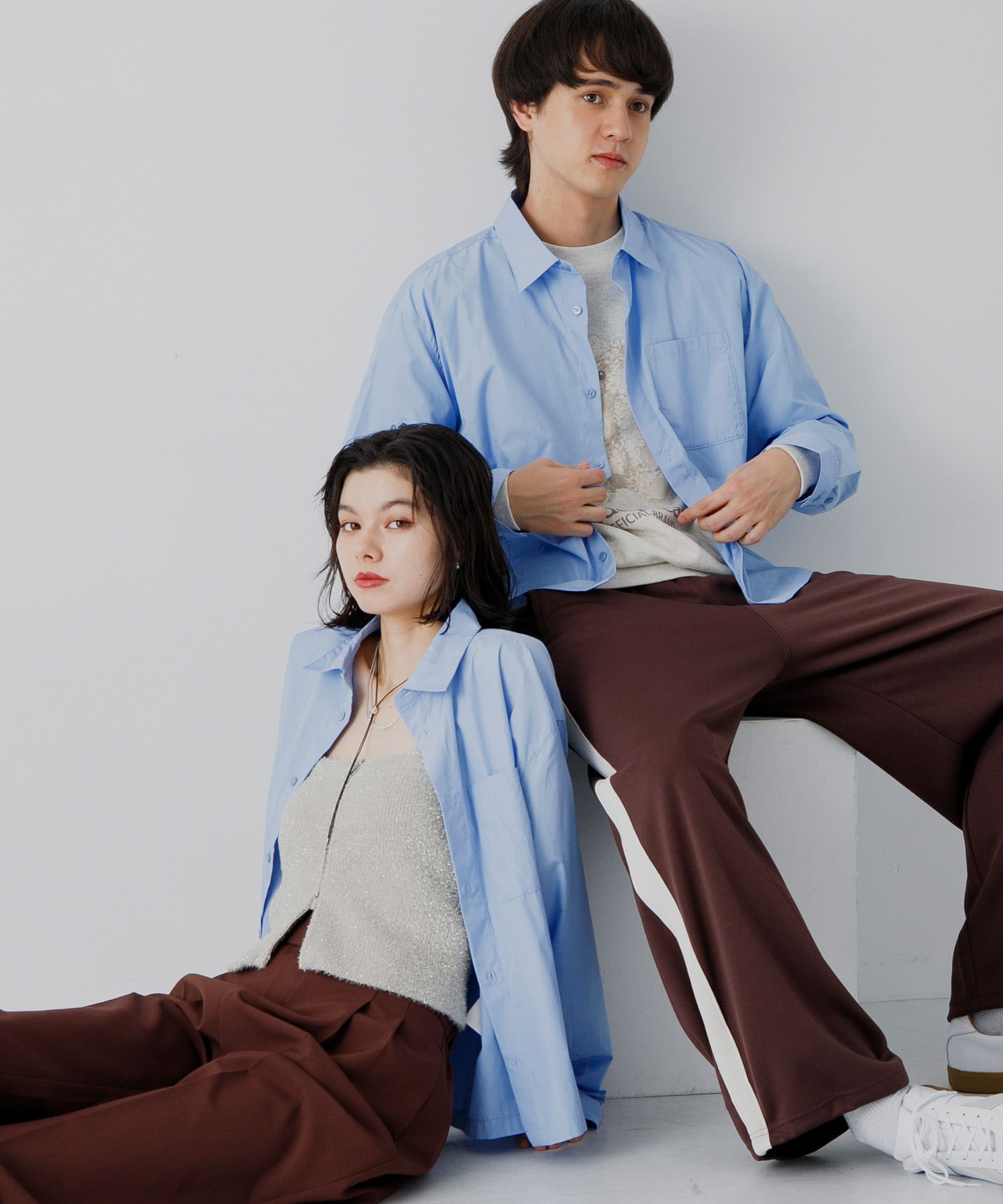 身長：184cm サイズ：L / 身長：168cm サイズ：M