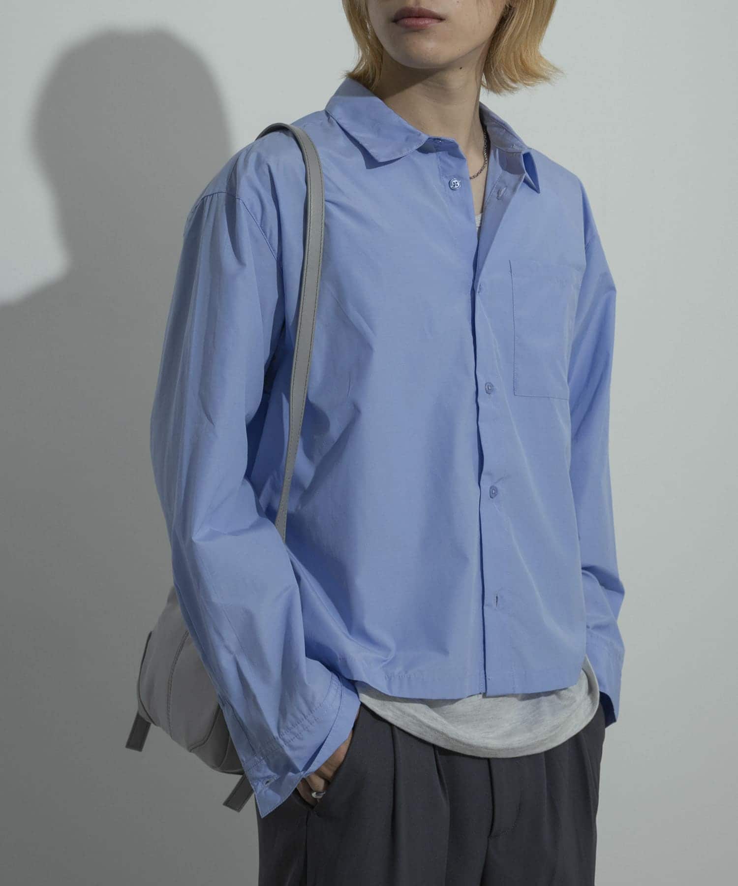 『ユニセックス』アソートボクシーシャツ BLUE L