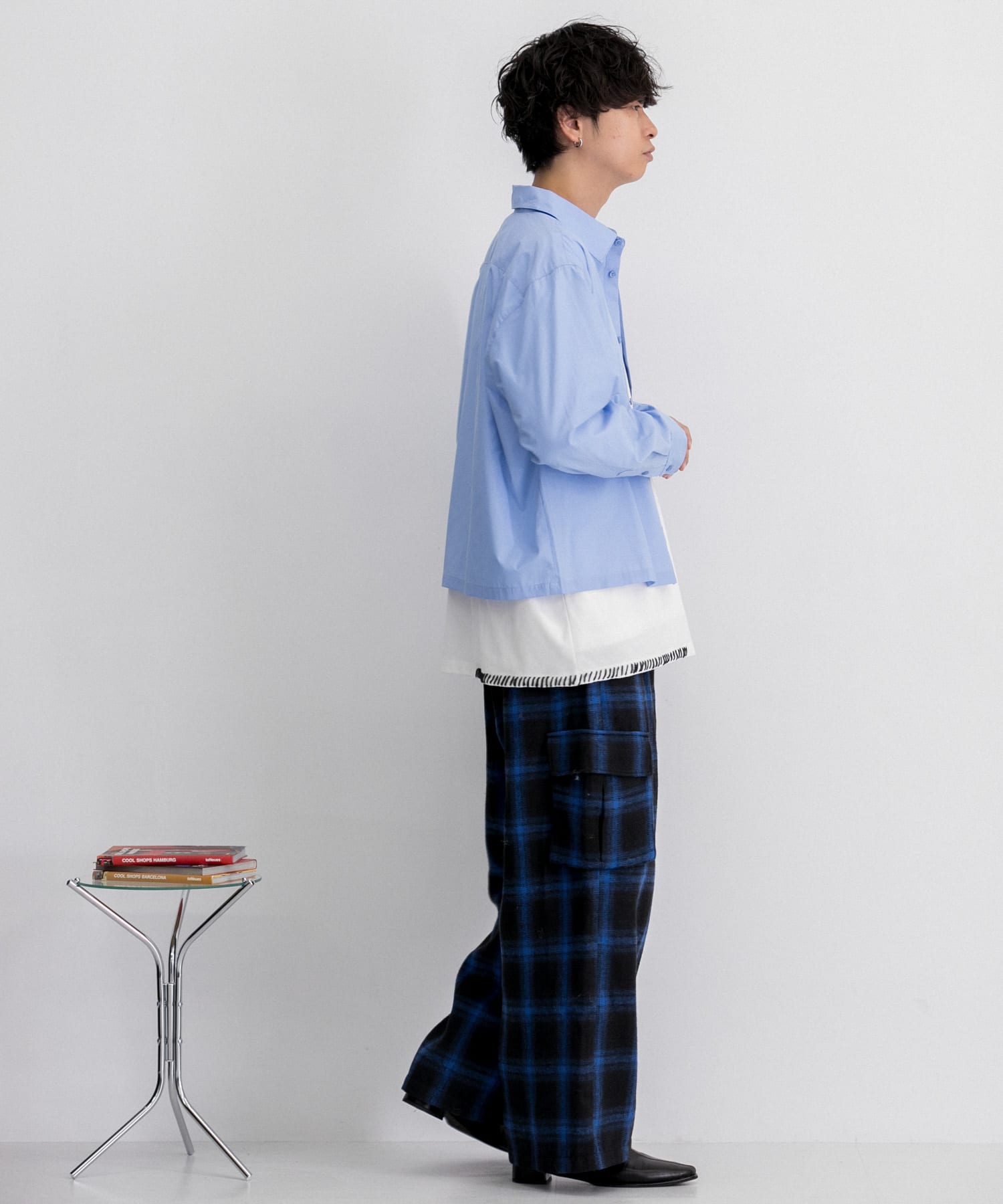 身長：181cm サイズ：L