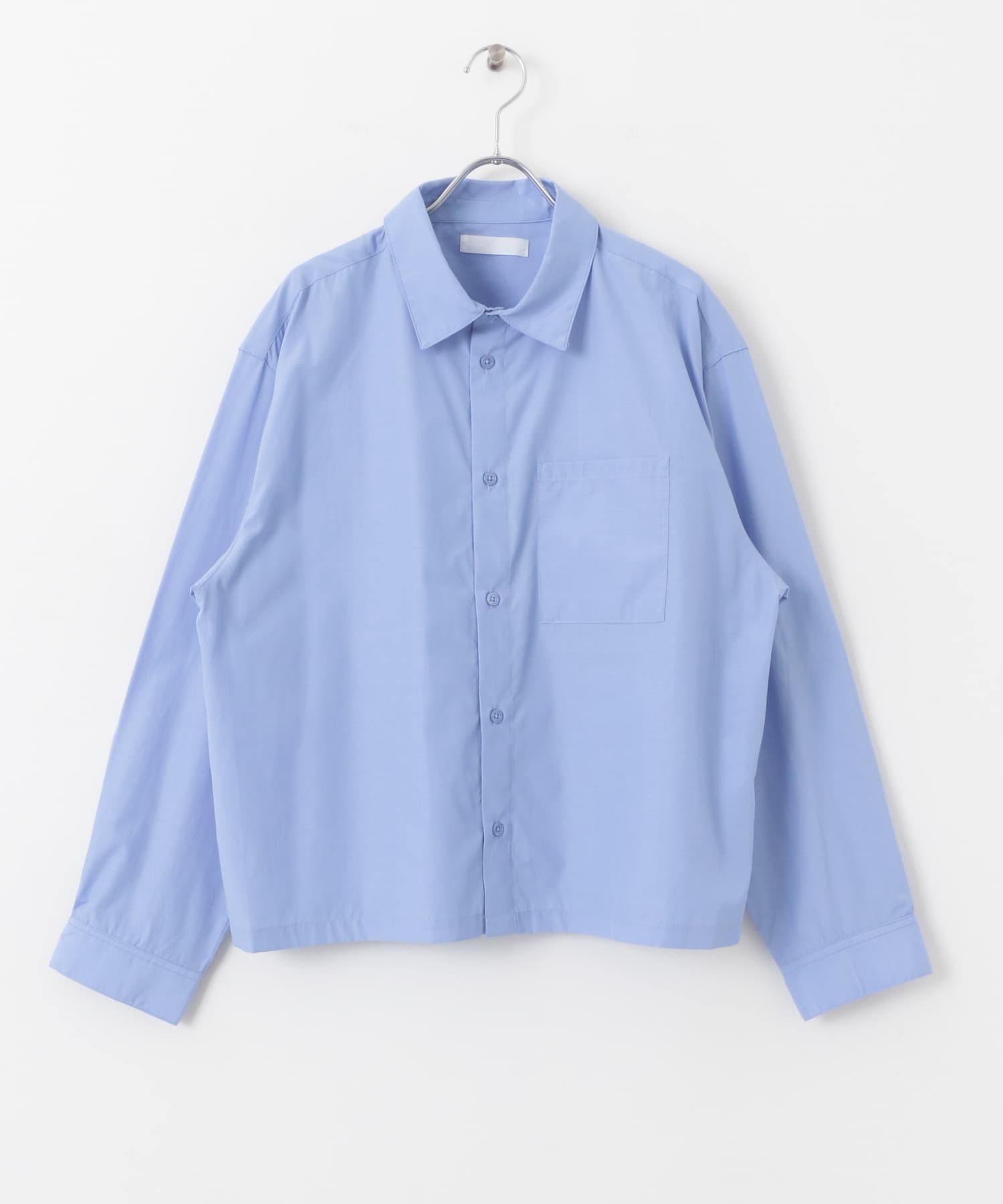 『ユニセックス』アソートボクシーシャツ BLUE M