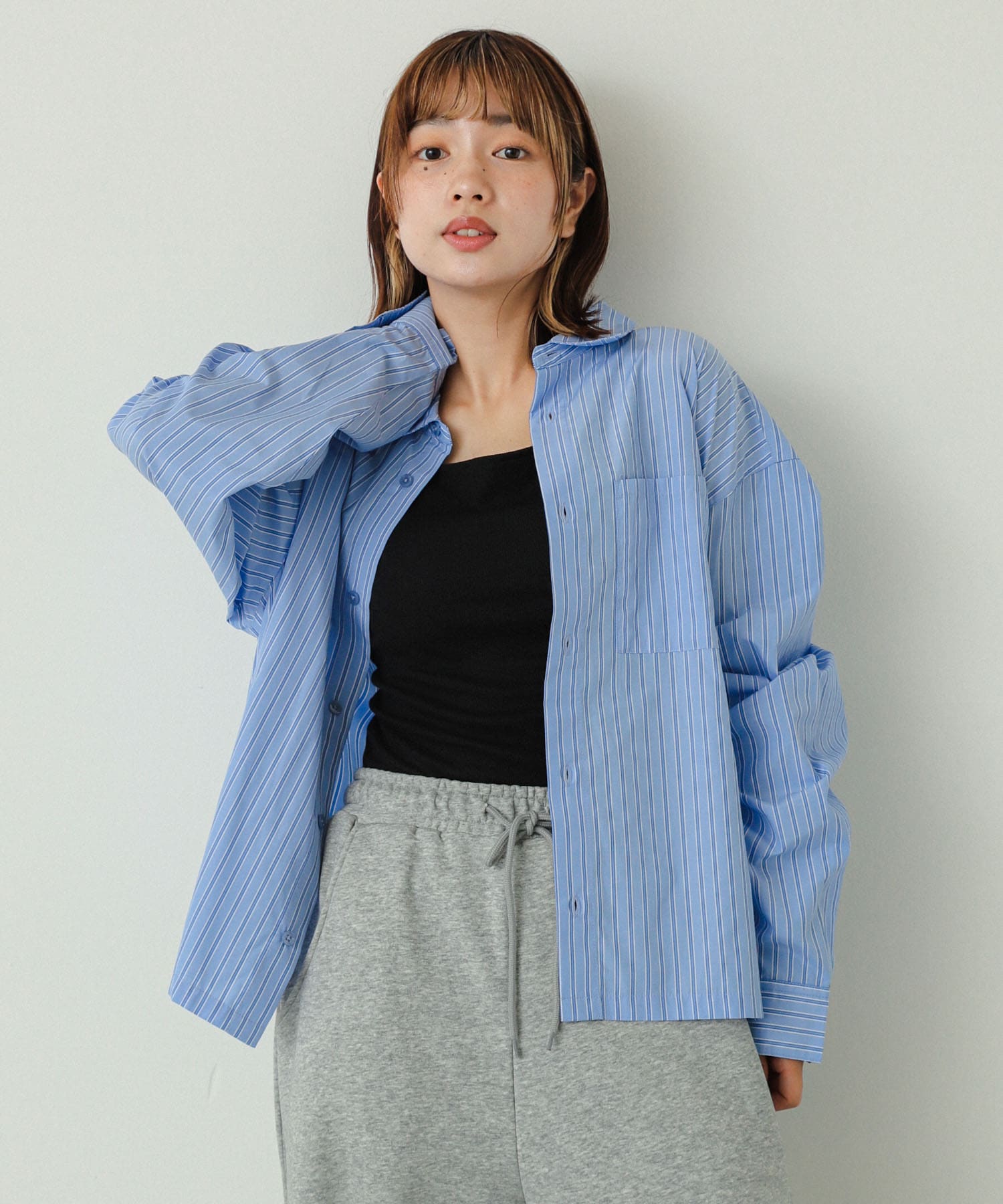 身長：158cm サイズ：L