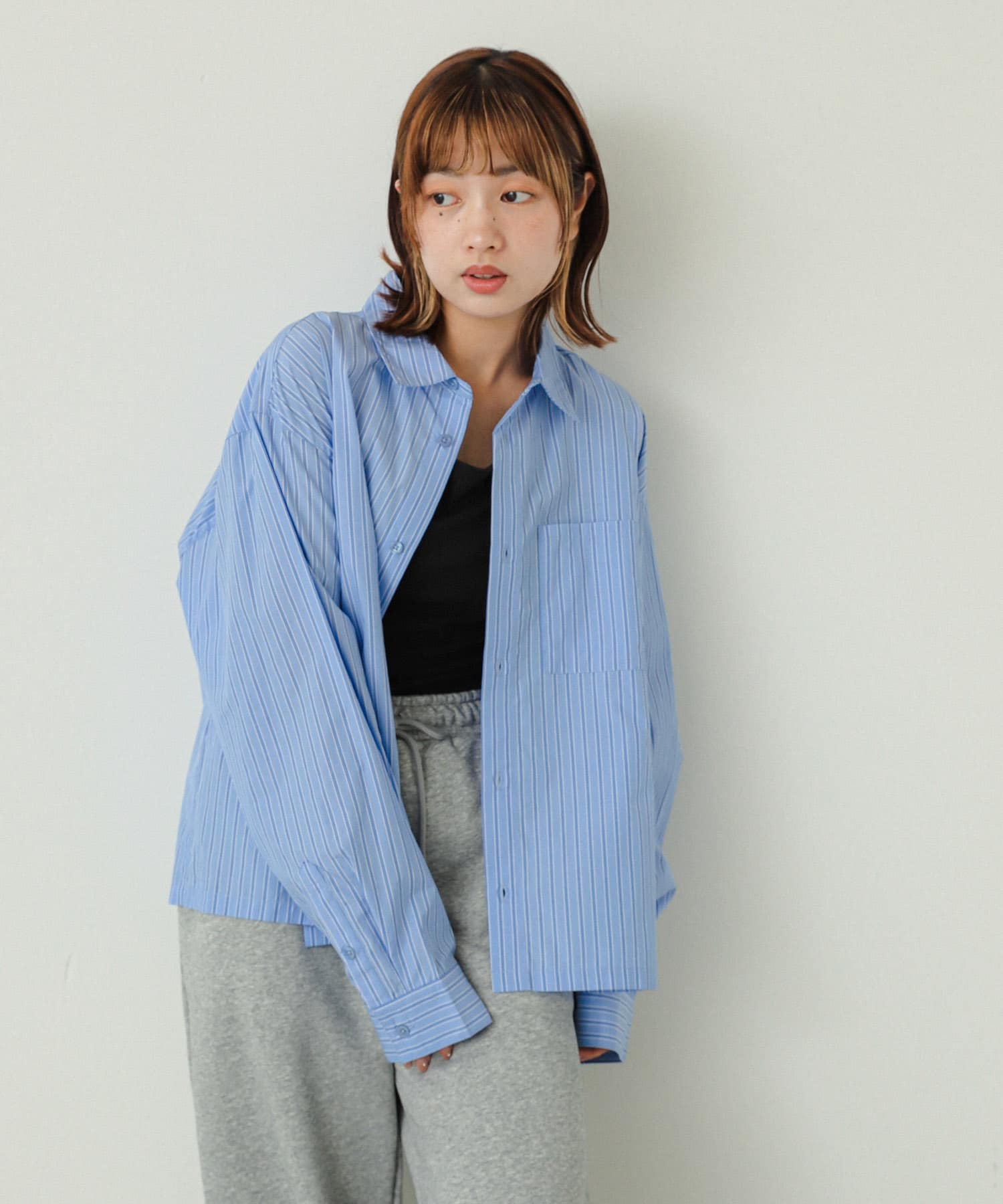 身長：158cm サイズ：L