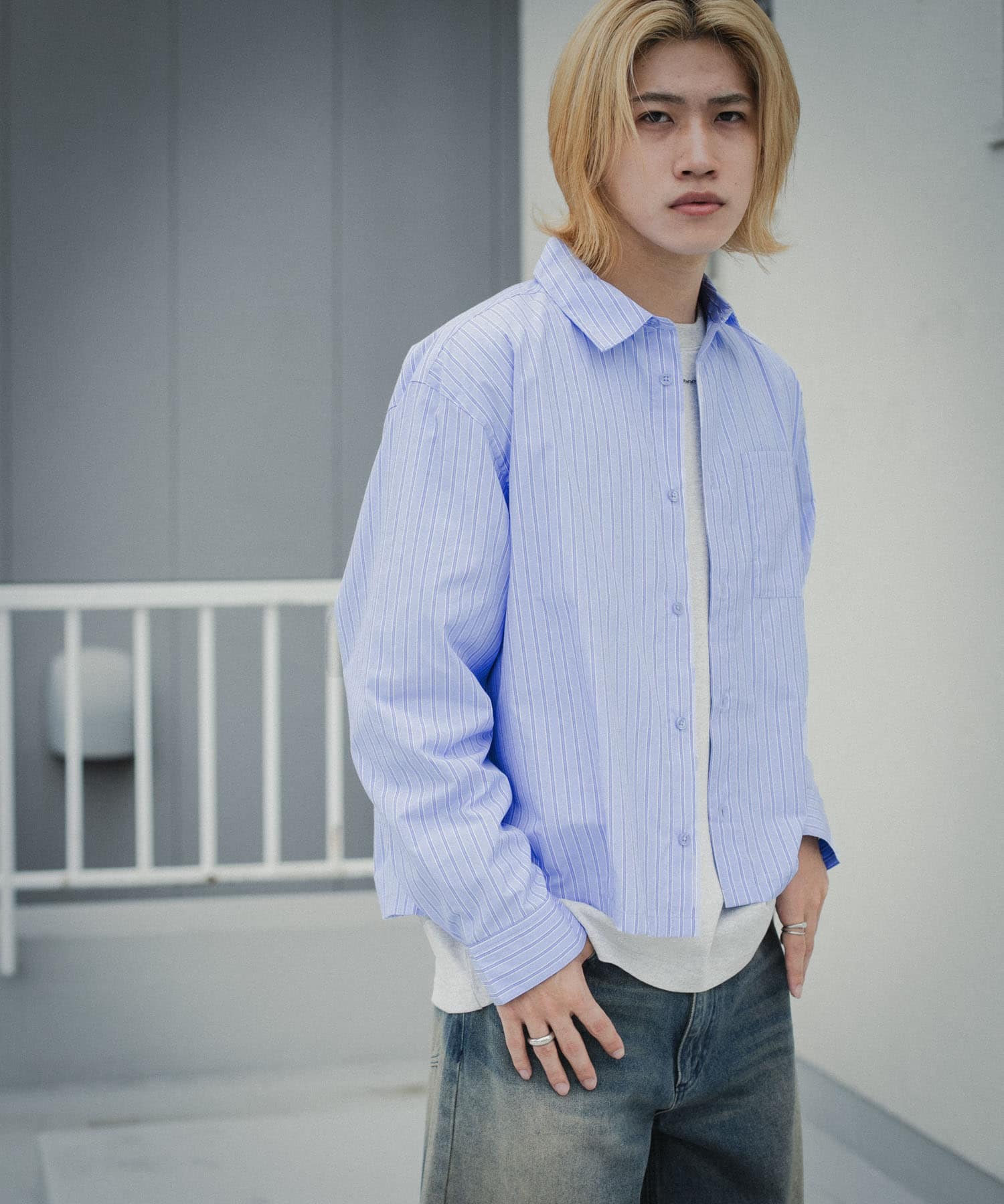 身長：176cm サイズ：L