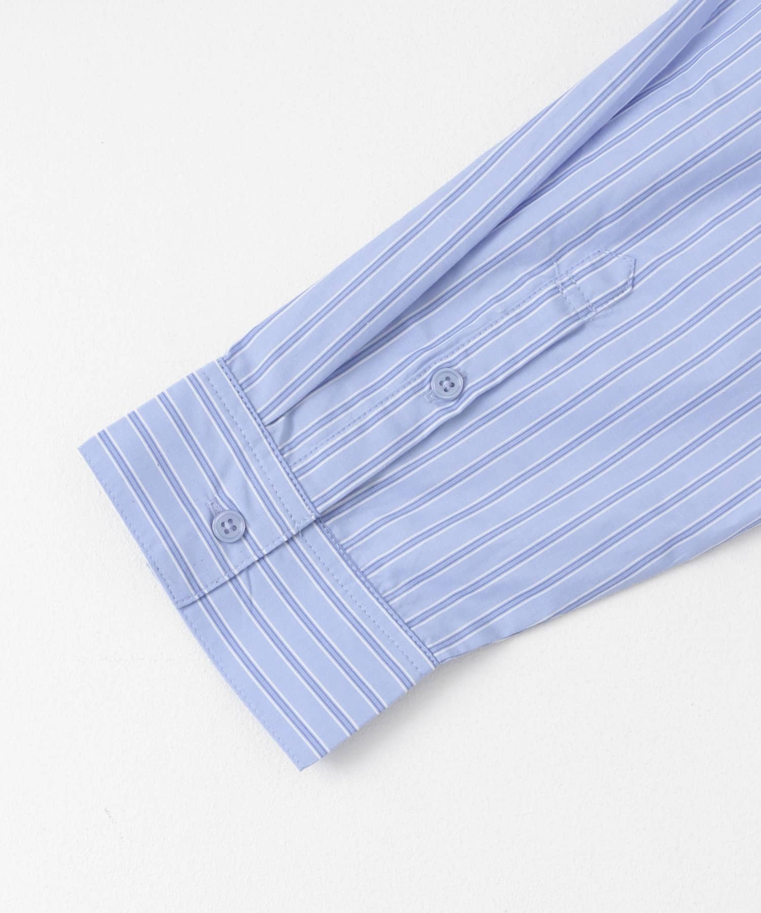 『ユニセックス』アソートボクシーシャツ BLU STRIPE M