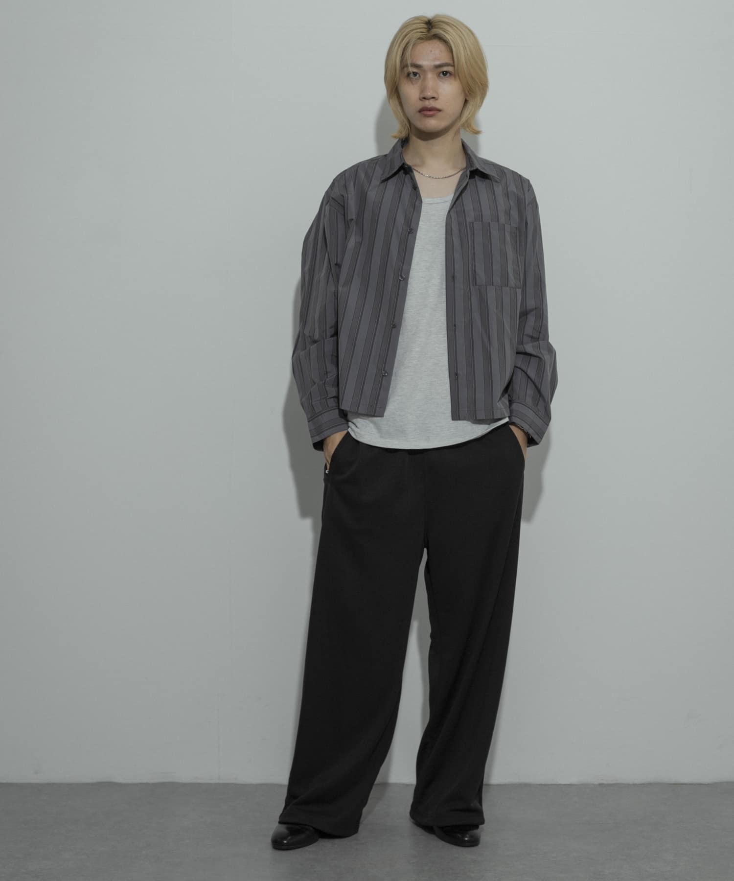 ユニセックス』アソートボクシーシャツ(M BRW STRIPE): トップス 