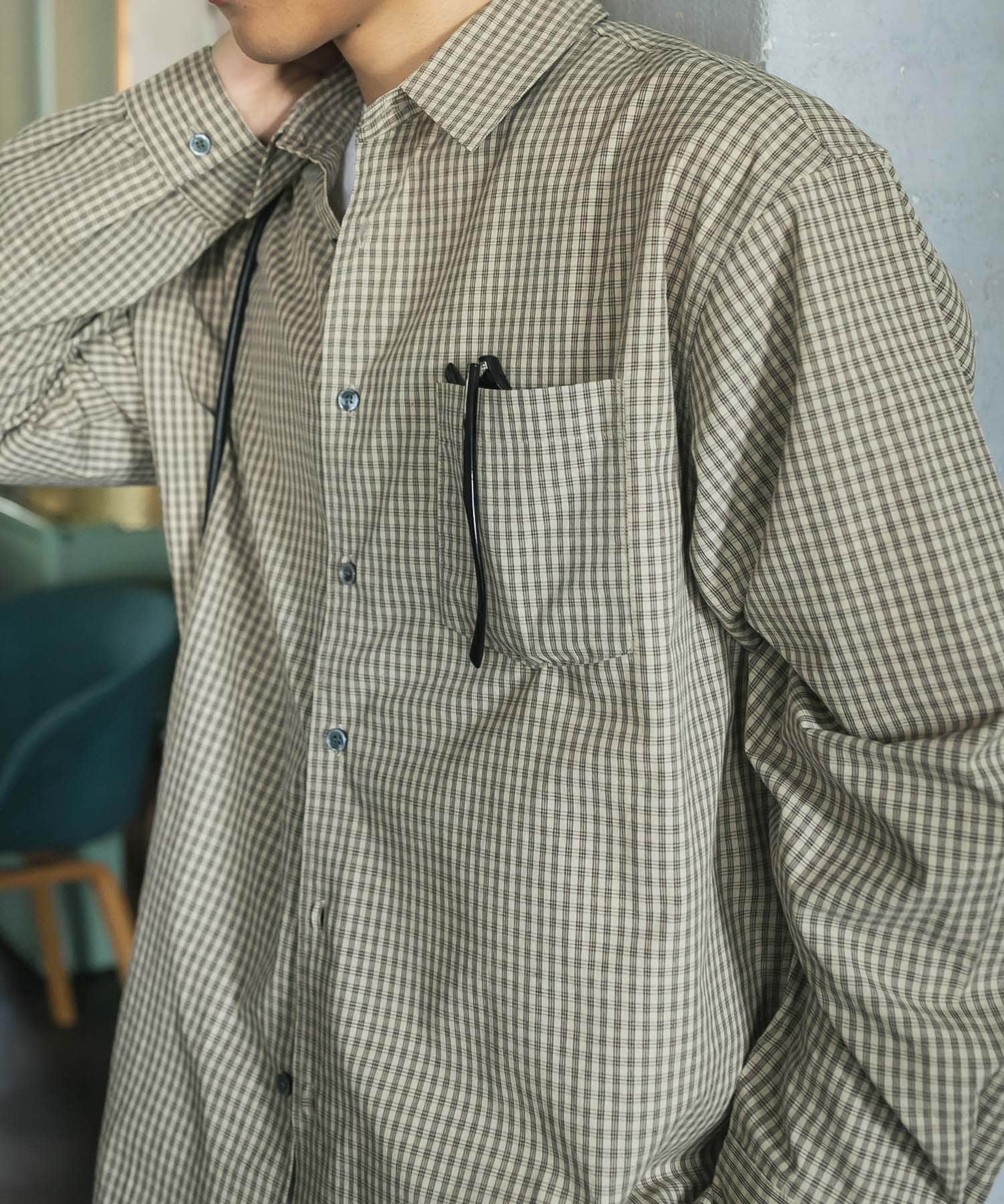 身長：176cm サイズ：L