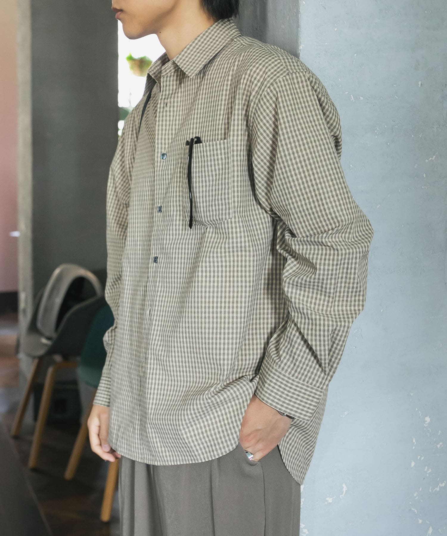 身長：176cm サイズ：L