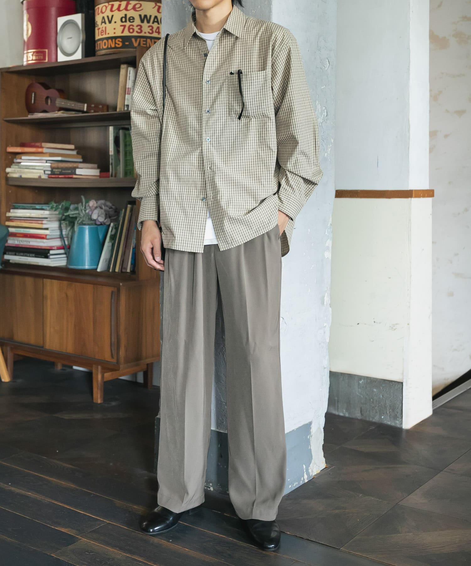 身長：176cm サイズ：L