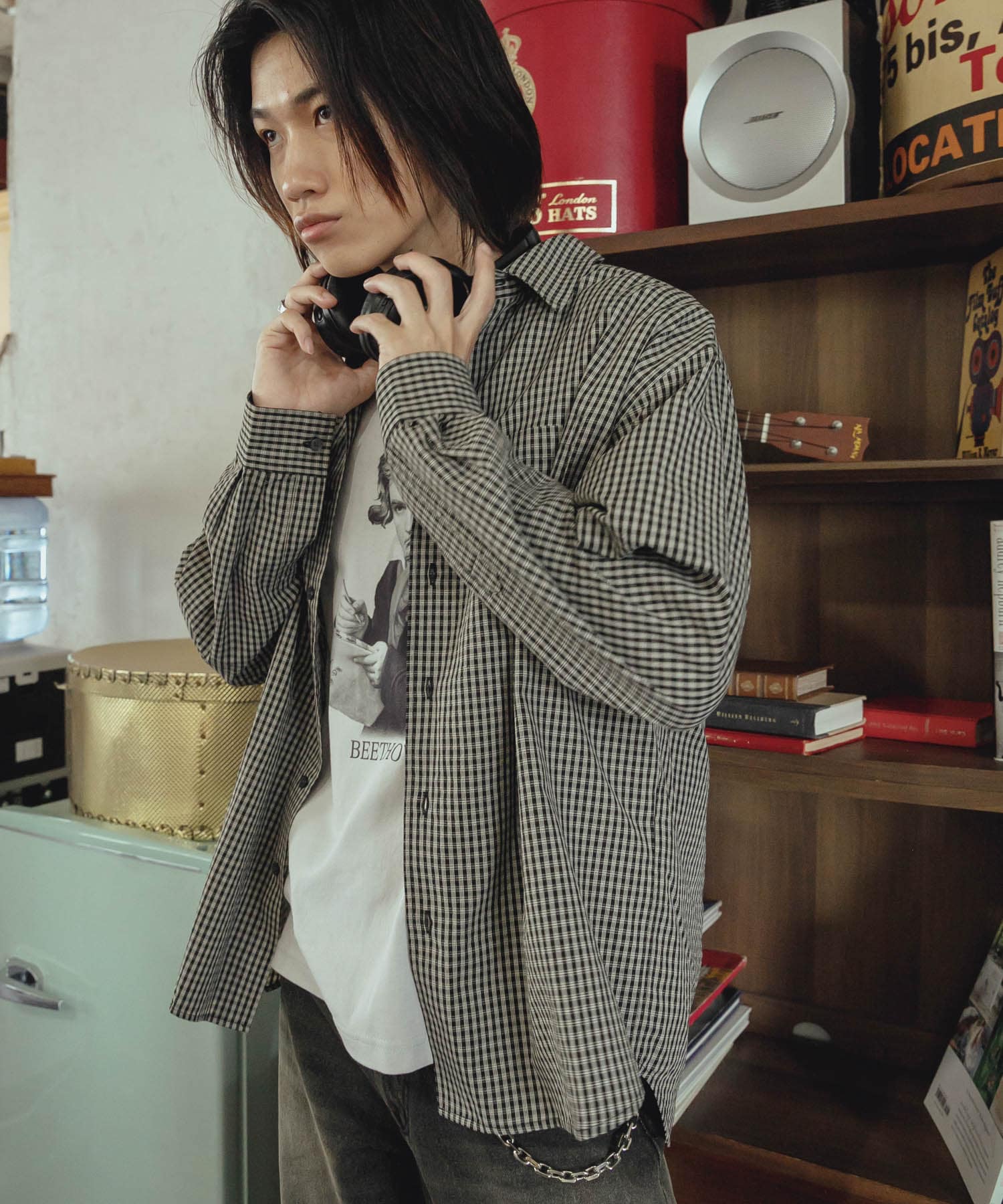 身長：176cm サイズ：L