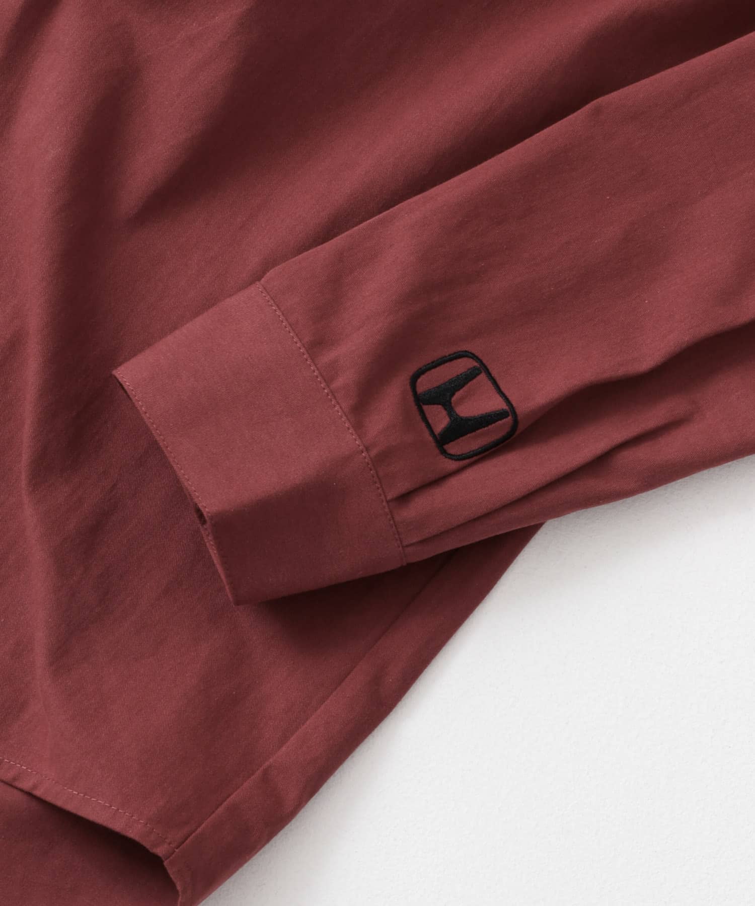 HONDA Button Down Long-Sleeve Shirts RED M